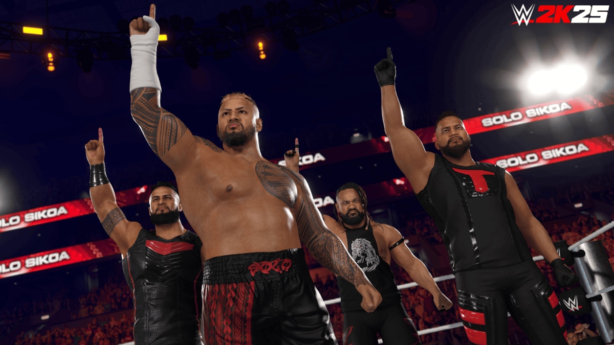 The Bloodline in WWE 2K25