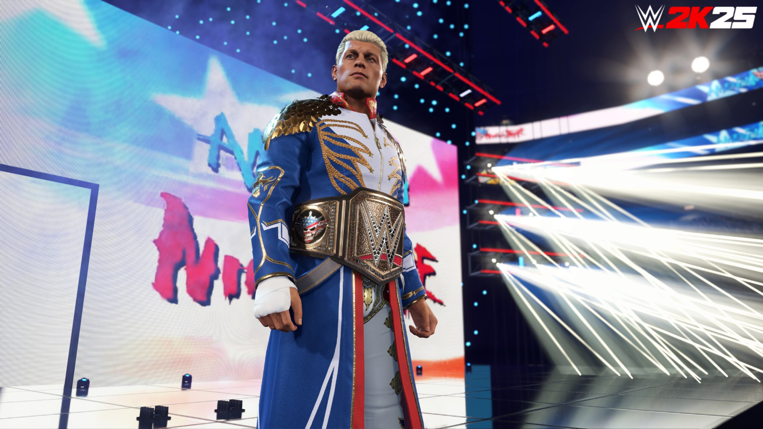 Cody Rhodes in WWE 2K25 Cody Rhodes in WWE 2K25