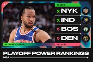 NBA Playoff Power Rankings With Knicks Rising Warriors Down Bad In 