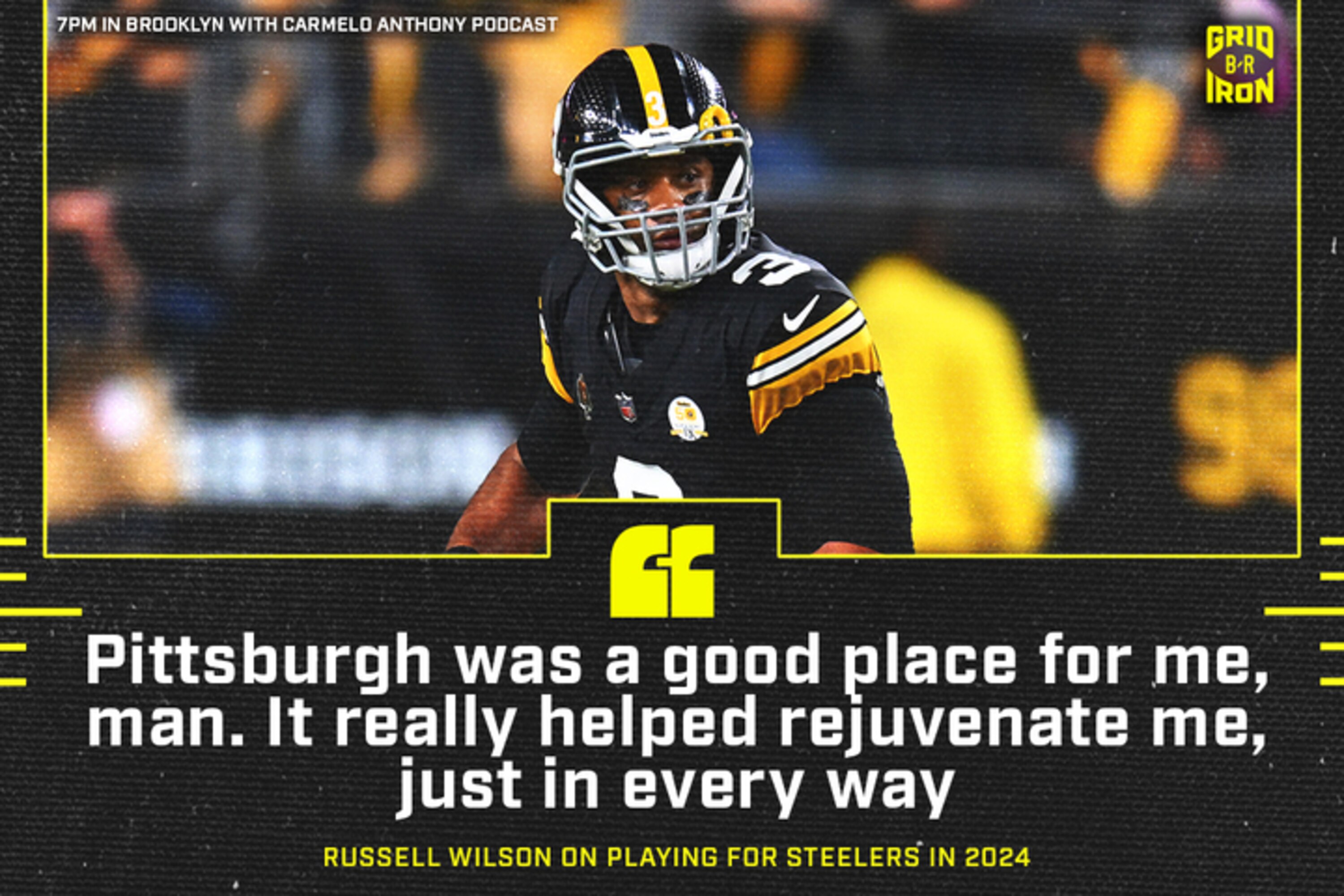 Russell Wilson Says Steelers 'Helped Rejuvenate Me in Every Way' During 2024 Season