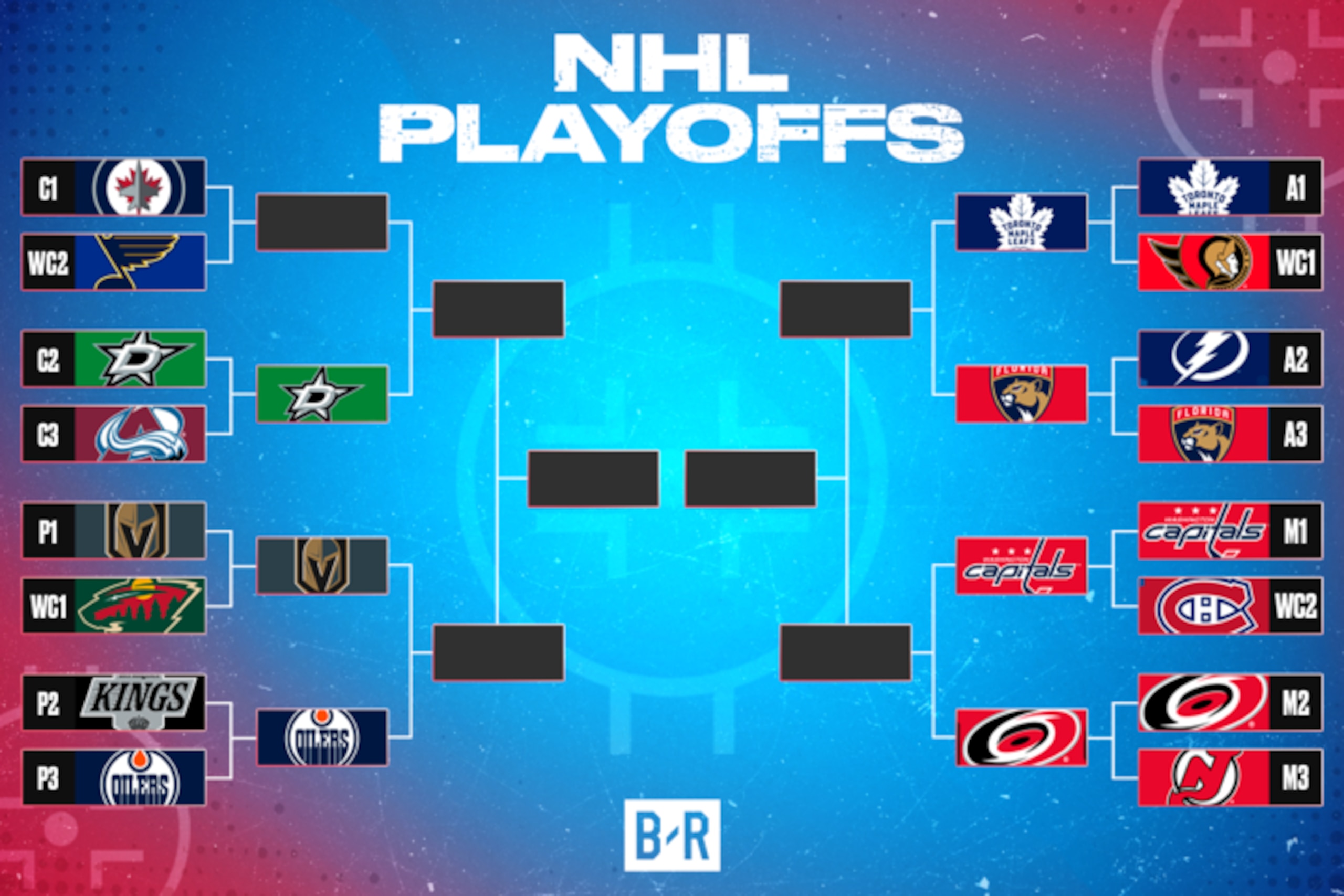 Stanley Cup playoffs bracket as of May 3, 2025