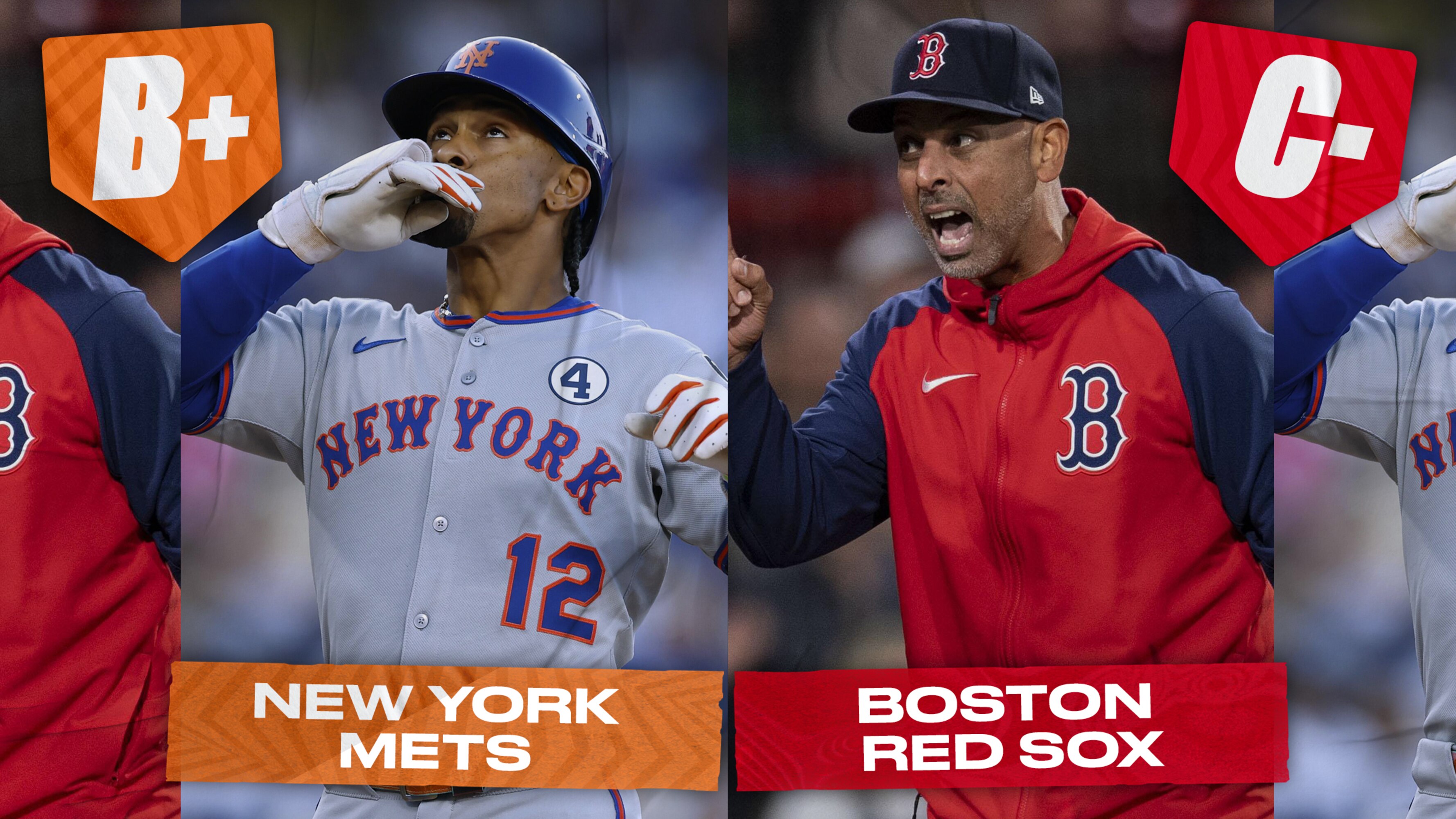 MLB Team Report Card Grades with 100 Games to Go