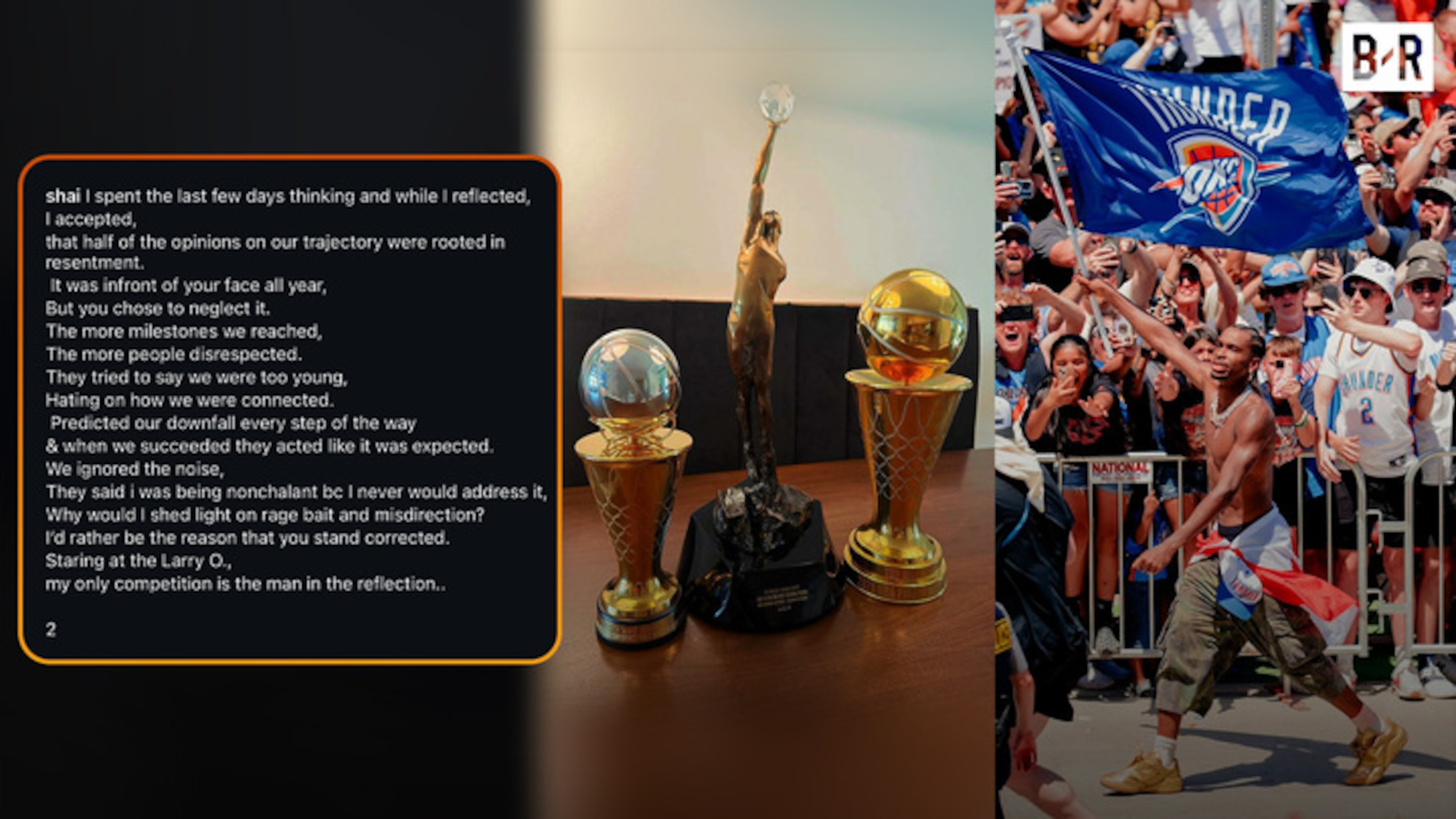 Shai Gilgeous-Alexander Calls Out Thunder's Critics in IG Photo After NBA Finals Win