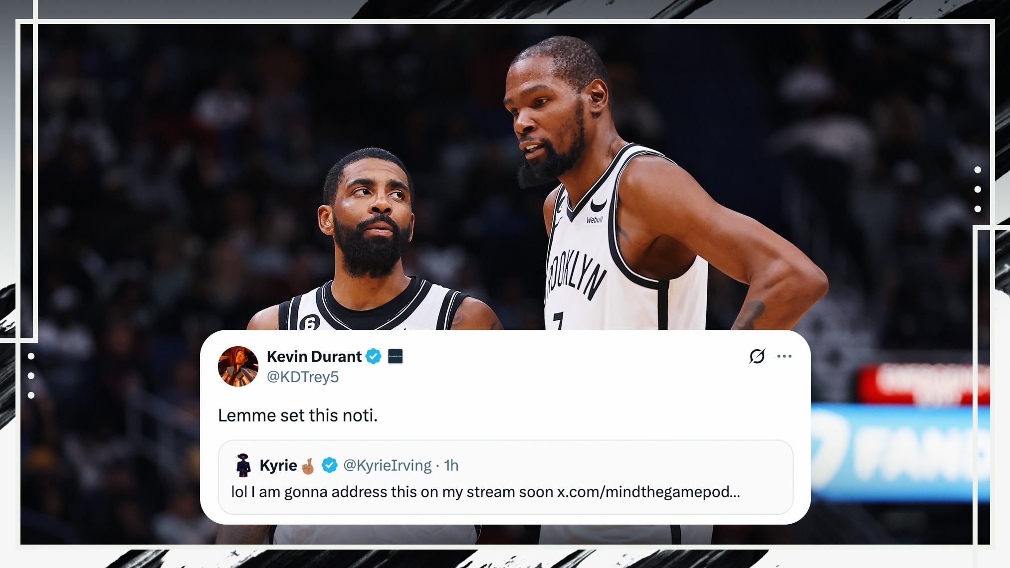 Kevin Durant Responds to Kyrie Irving Saying He'll Address Nets Era on Live Stream