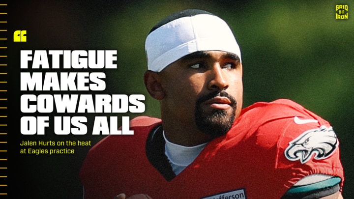 Eagles’ Jalen Hurts Dismisses Practice Concerns, ‘Fatigue Makes Cowards of Us All’