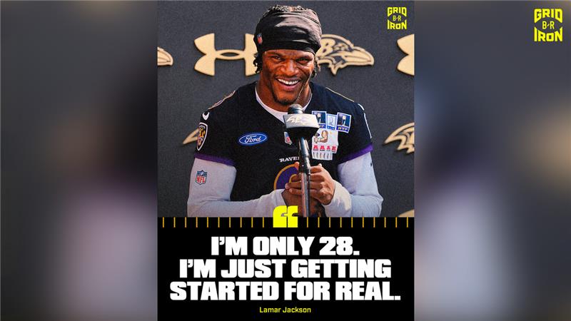 Lamar Jackson Says He’s ‘Just Getting Started’ in NFL Career Ahead of 2025 Season