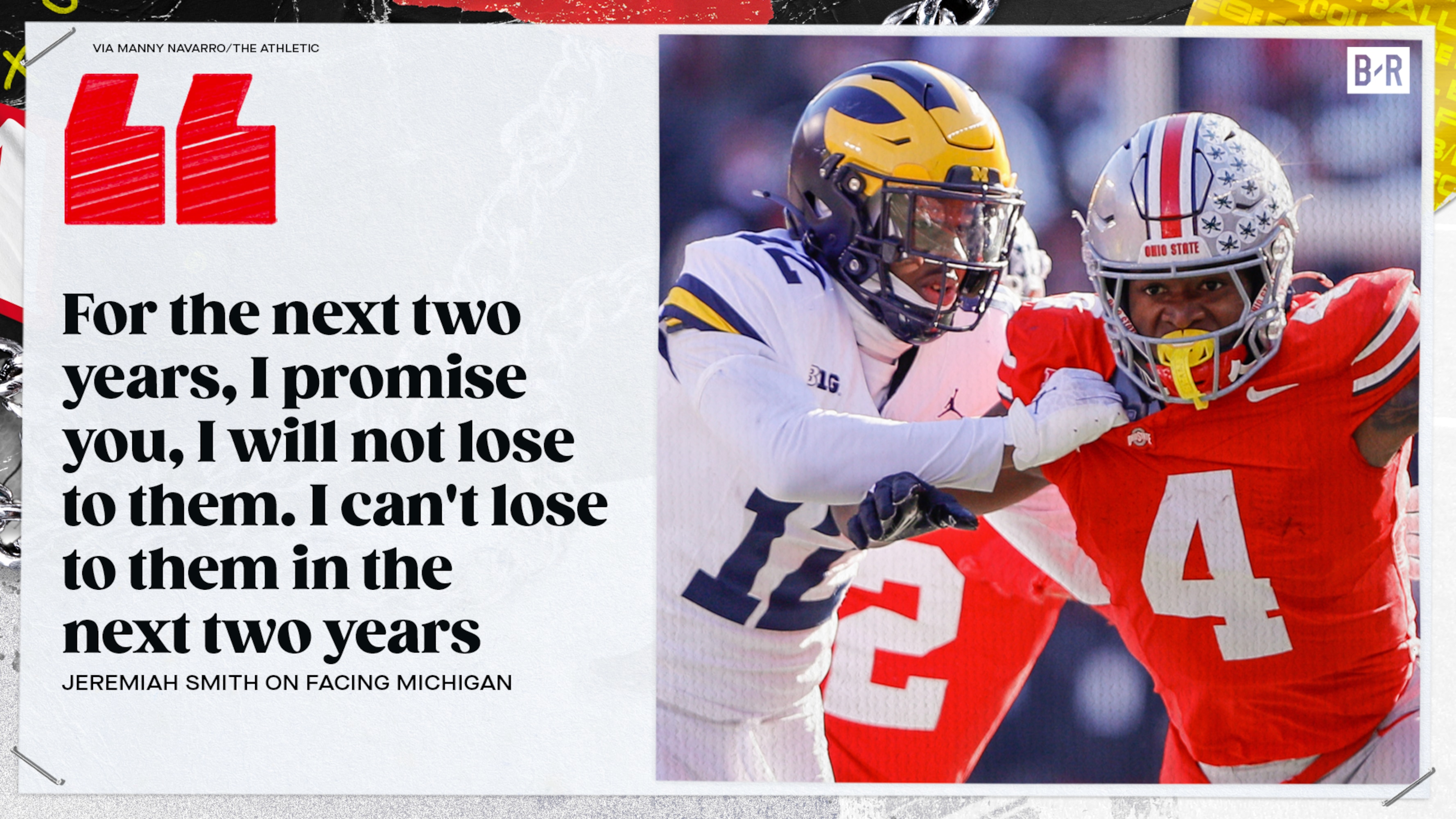 Jeremiah Smith Says 'I Promise' OSU Won't Lose to Michigan for Next 2 Seasons