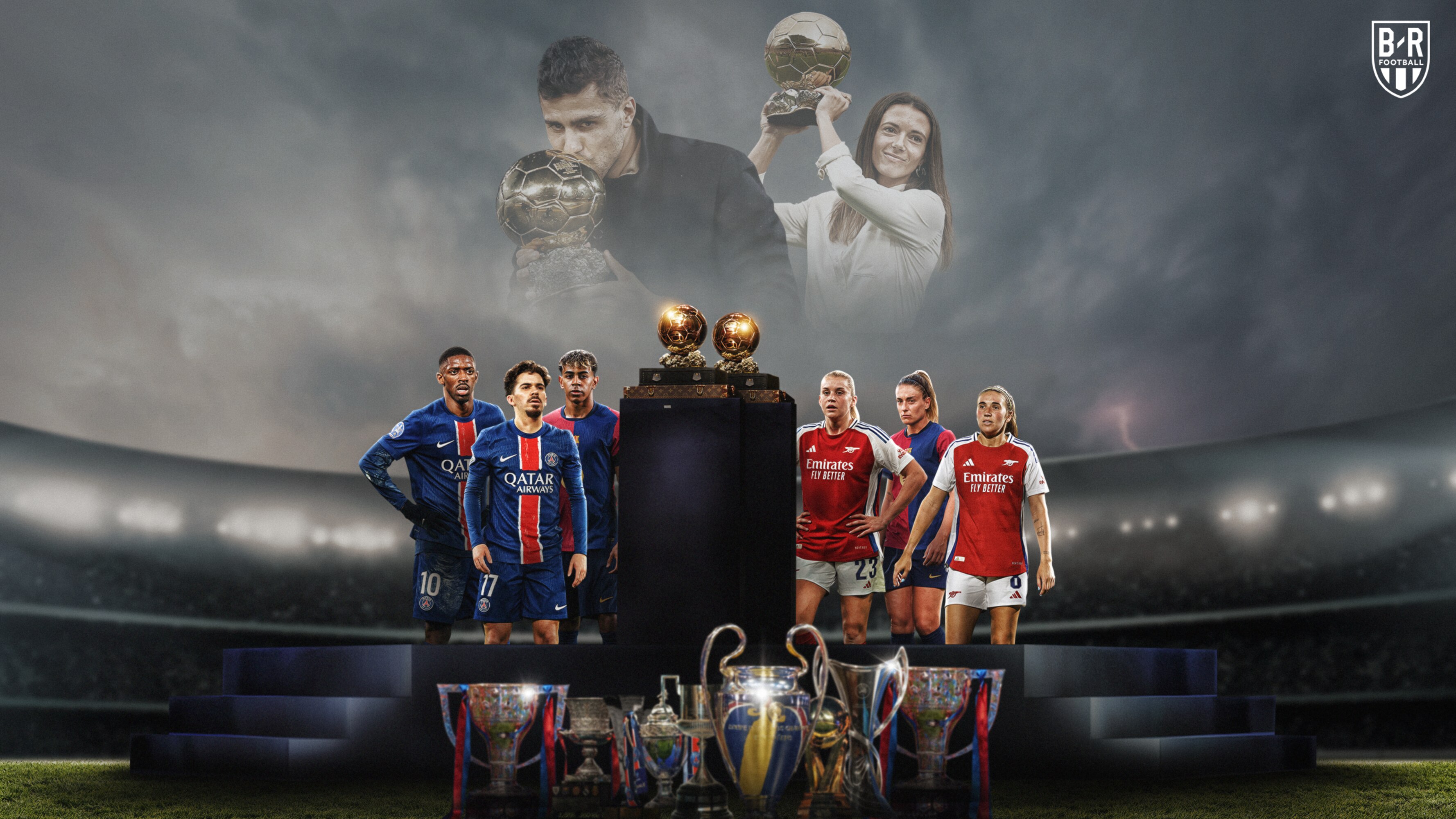 Kylian Mbappe, Aitana Bonmati Headline 2025 Men's, Women's Ballon d'Or Nominees