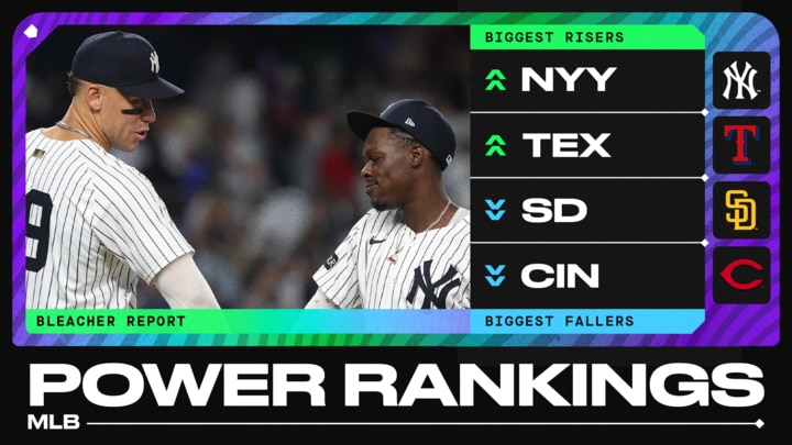 MLB Power Rankings as Yankees, Red Sox Close Gap on Blue Jays and Padres, Reds Slide