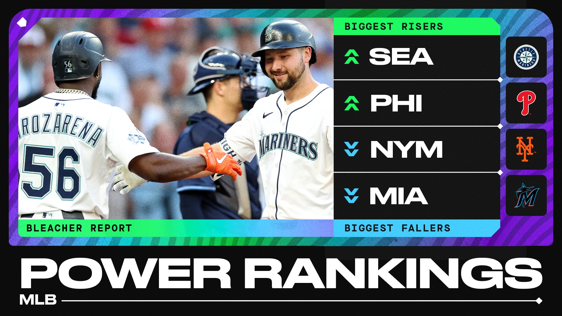 MLB Power Rankings as Mariners, Phillies Surge and Mets, Yankees Sink to New Lows
