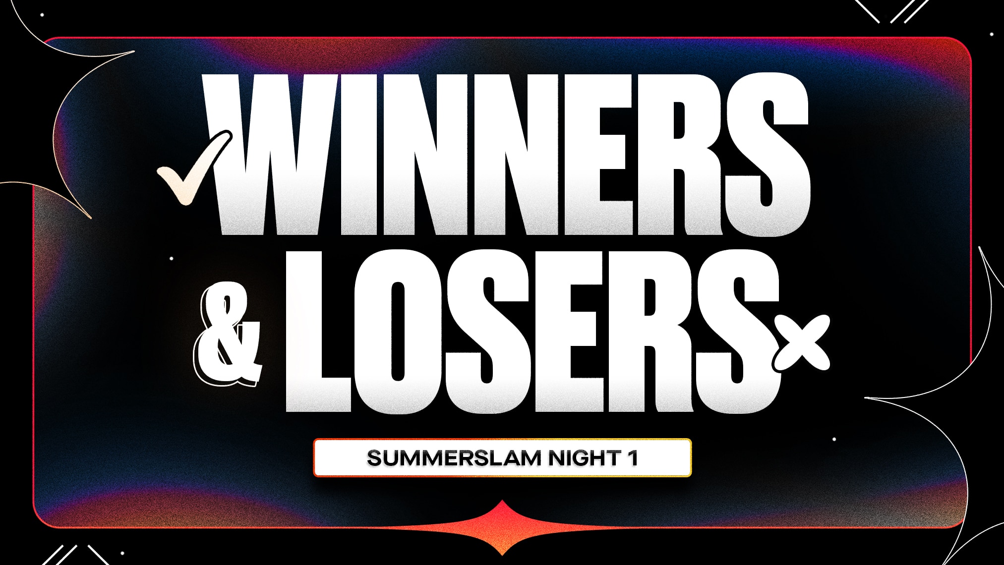 CM Punk and Real Winners and Losers of WWE SummerSlam 2025 Night 1 Match Card