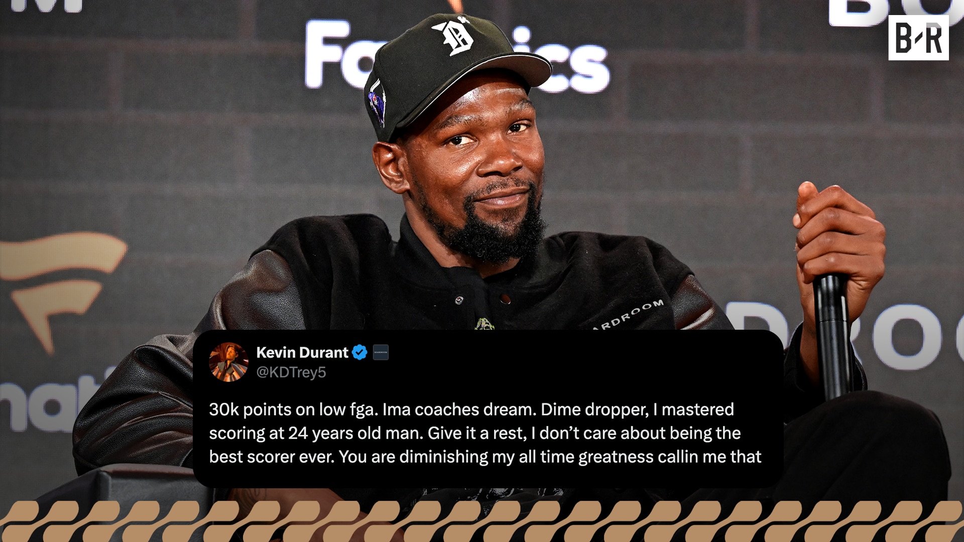 Kevin Durant Claps Back at Critical Fan, ‘You Are Diminishing My All-Time Greatness’