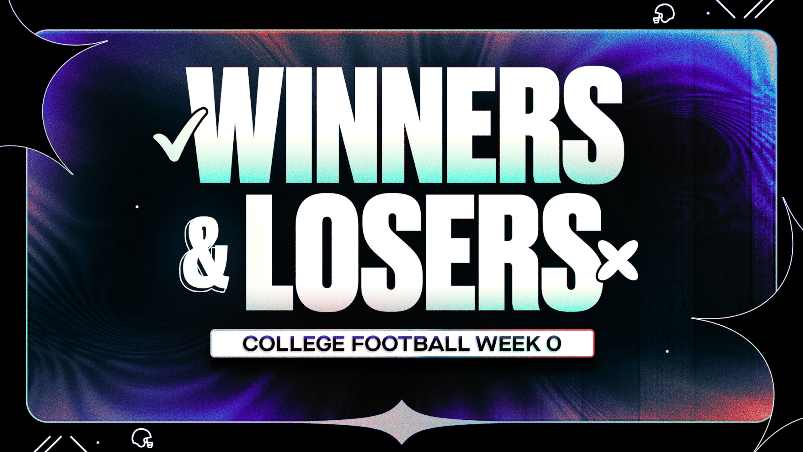 CFB Week 0 Winners & Losers 🏈 