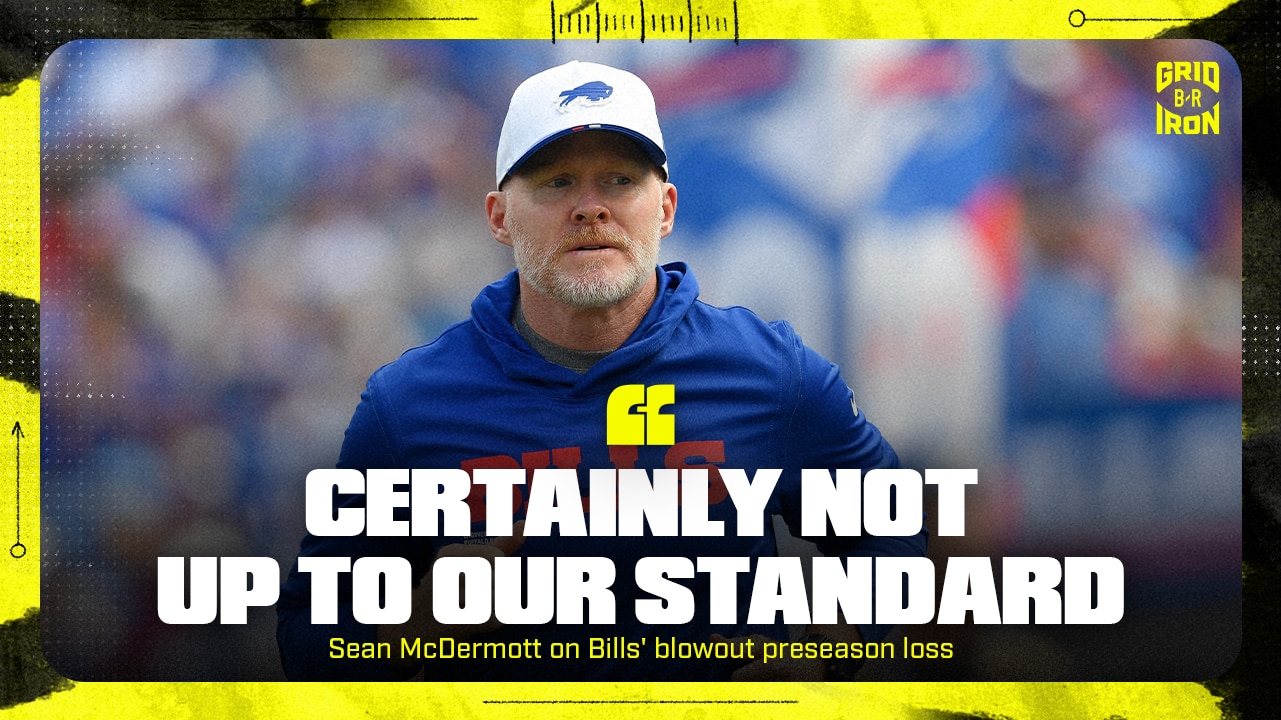 Sean McDermott Rips Bills After 38-0 Loss to Caleb Williams, Bears in NFL Preseason