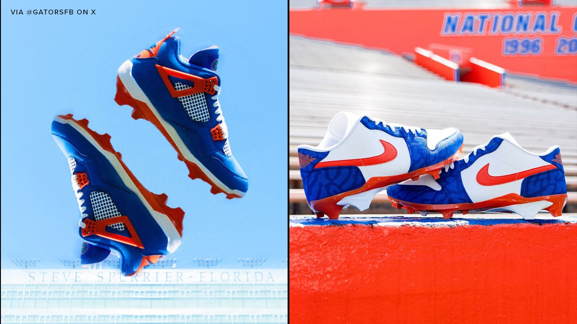 Florida Unveils Custom Jordan Brand Cleats in Photos Ahead of 2025 CFB Season