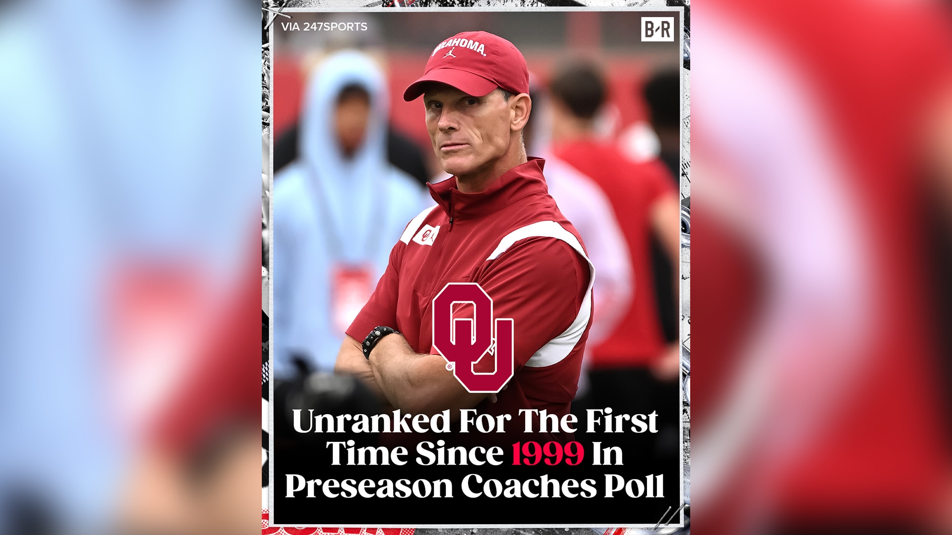 Oklahoma Unranked in Preseason Coaches Poll, 1st Time Out of Rankings Since 1999