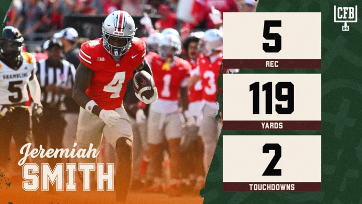 Julian Sayin Sets Record as Jeremiah Smith, OSU Draw Rave Reviews vs. Grambling State