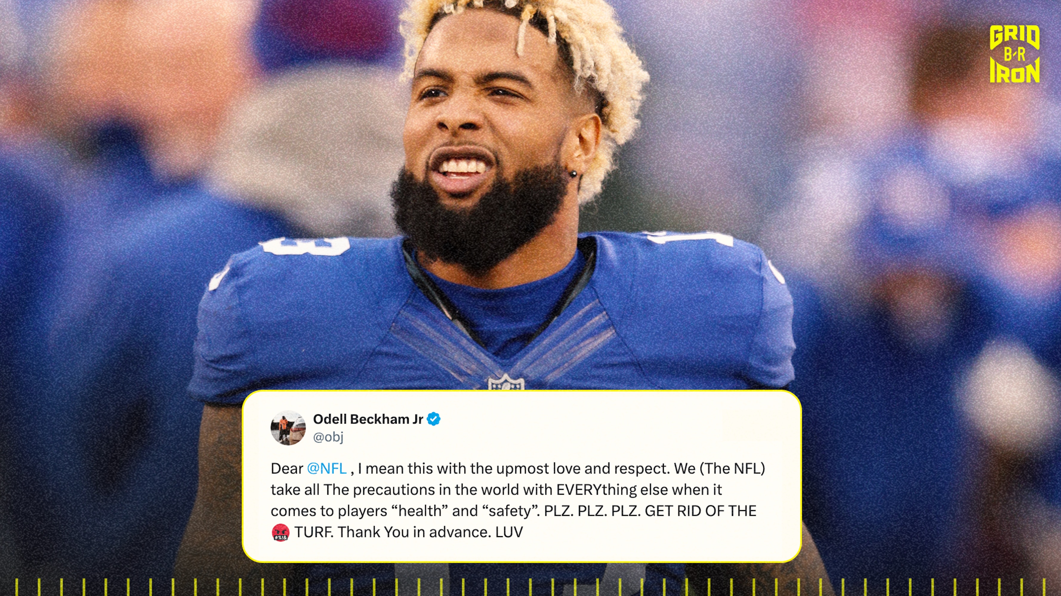 Odell Beckham Jr. Calls Out MetLife Turf as Malik Nabers is Latest of Notable Injuries