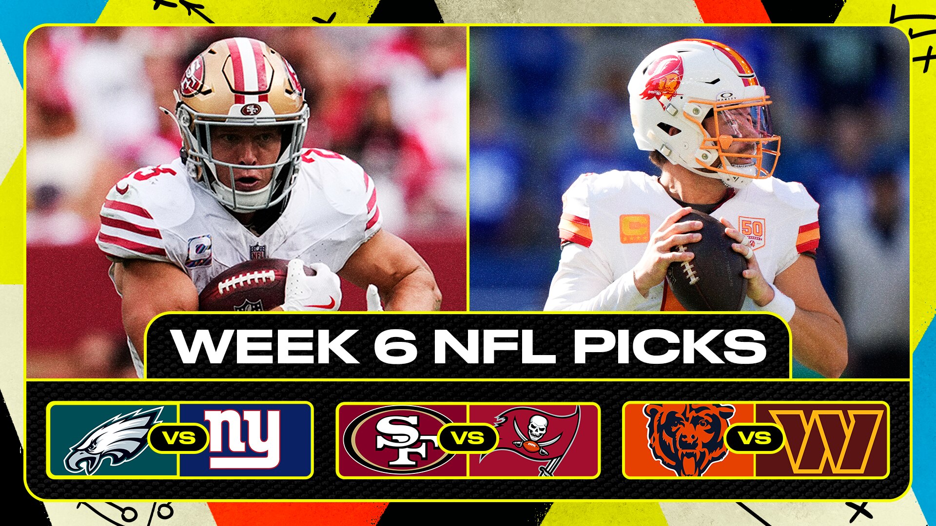2025 NFL Week 6 Expert Picks