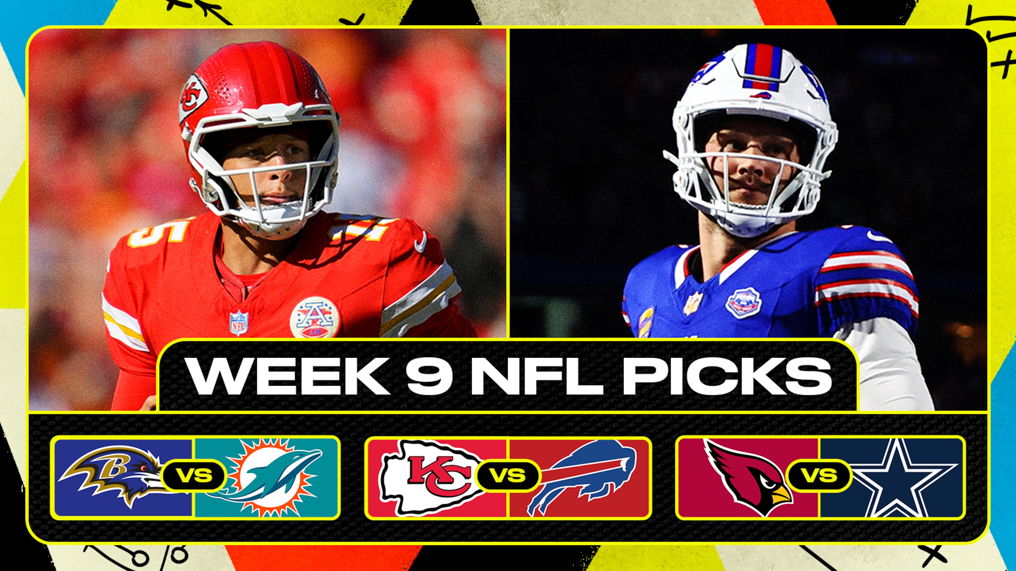 Image for 2025 NFL Week 9 Expert Picks