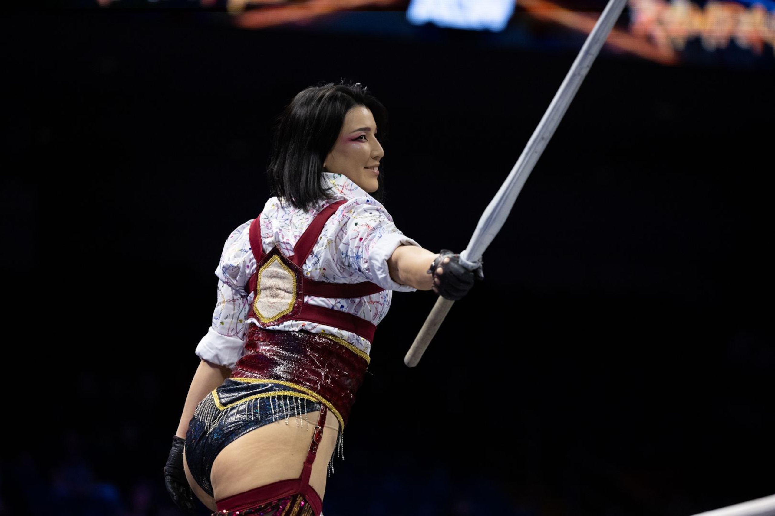 Hikaru Shida at AEW Rampage on November 13, 2024 Hikaru Shida at AEW Rampage on November 13, 2024