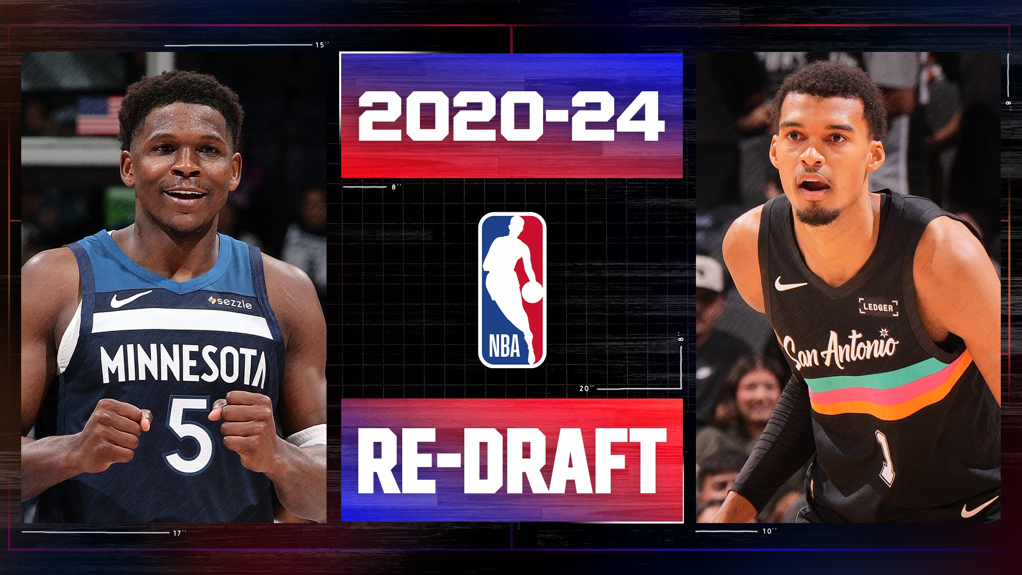 Wembanyama No.1, Cade No.2 — 2020–24 Re-Draft