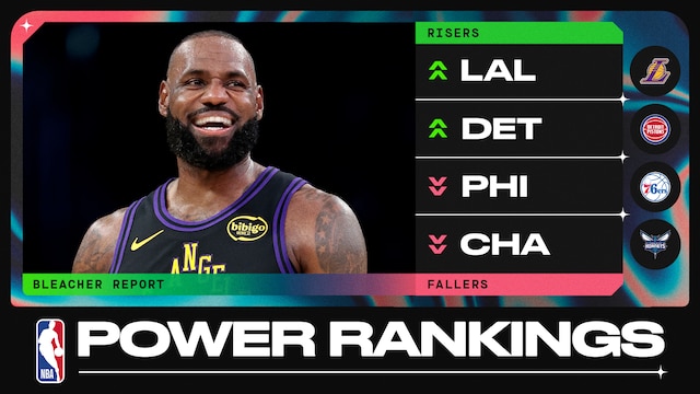 NBA Power Rankings: Los Angeles Lakers Rise as LeBron James Returns