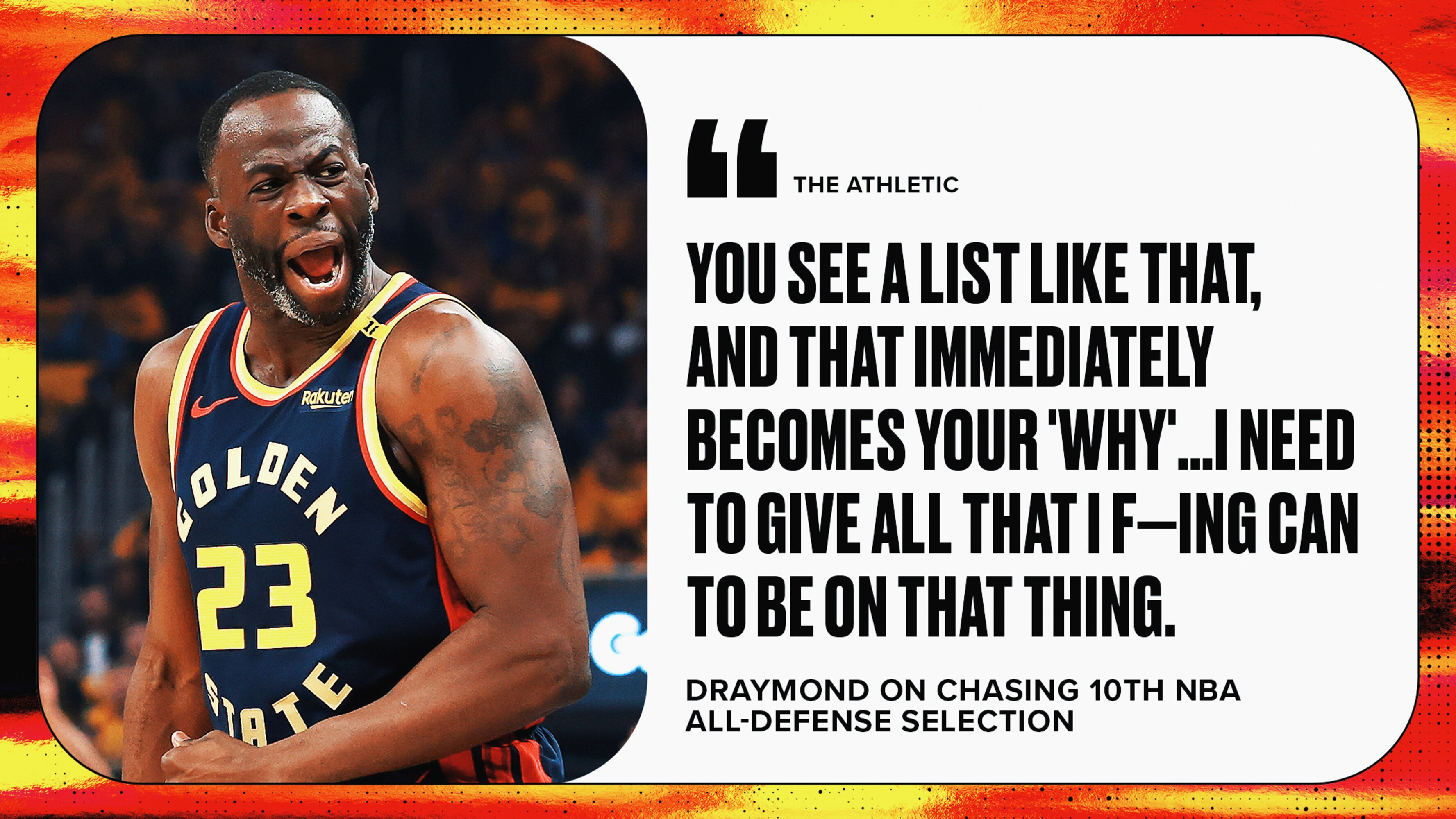 Draymond Green Talks 'Captivating' Pursuit of Historic 10th NBA All ...