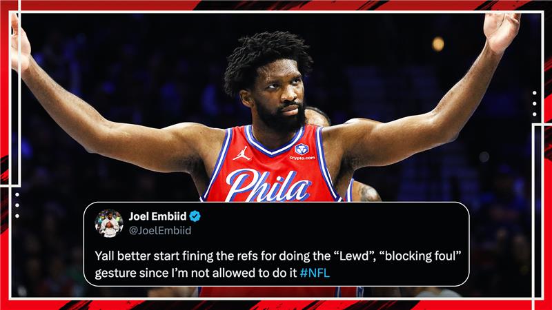 Joel Embiid Fined $50K for DX Salute vs. Celtics