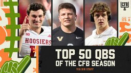 Final Ranking Final Top 50 Quarterback Rankings After 2025 College Football Season