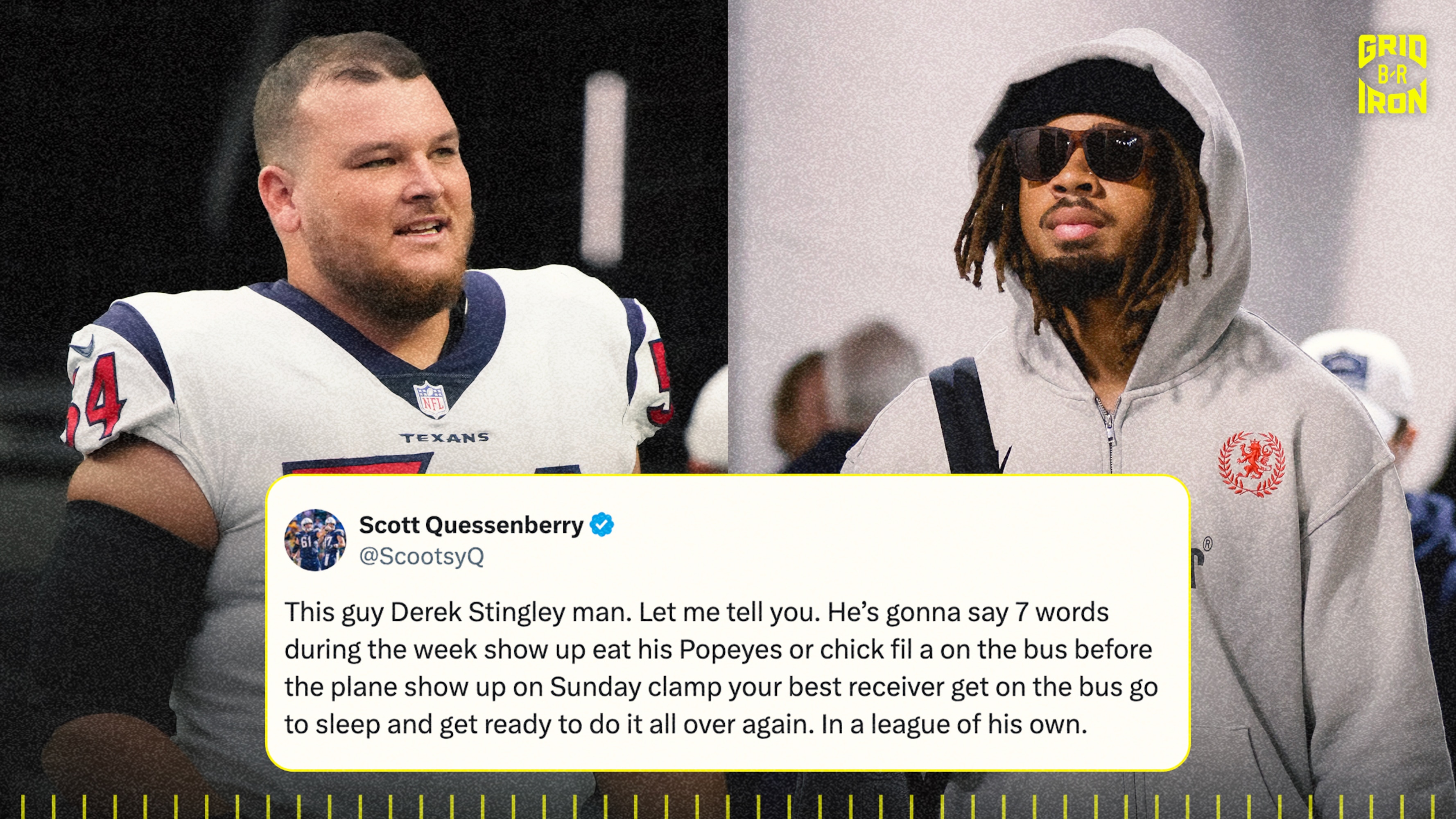Derek Stingley Jr. Hyped by Former Texans OL After Colts Win, 'In a League of His Own'