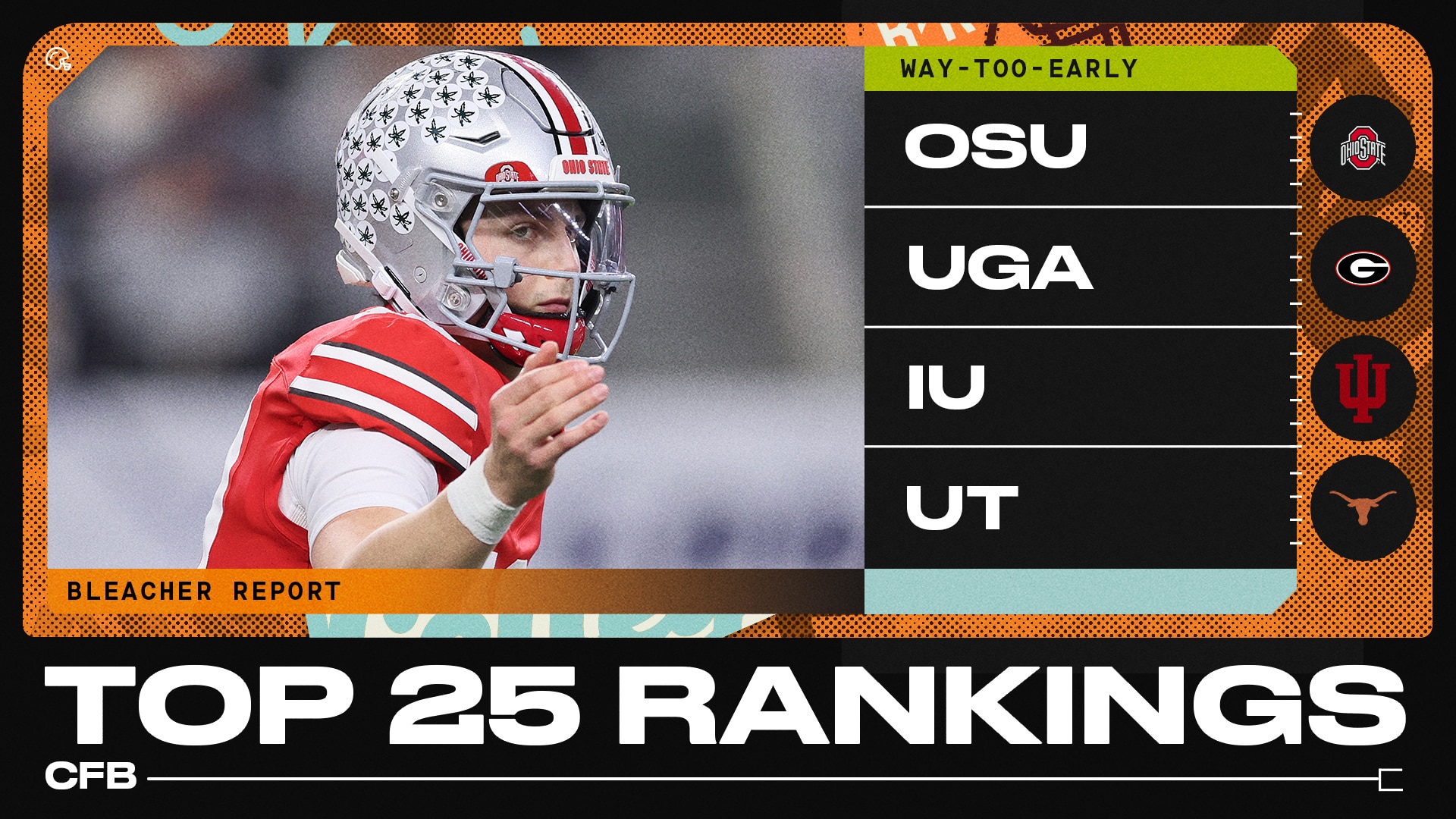 Way-Too-Early Top 25 📊