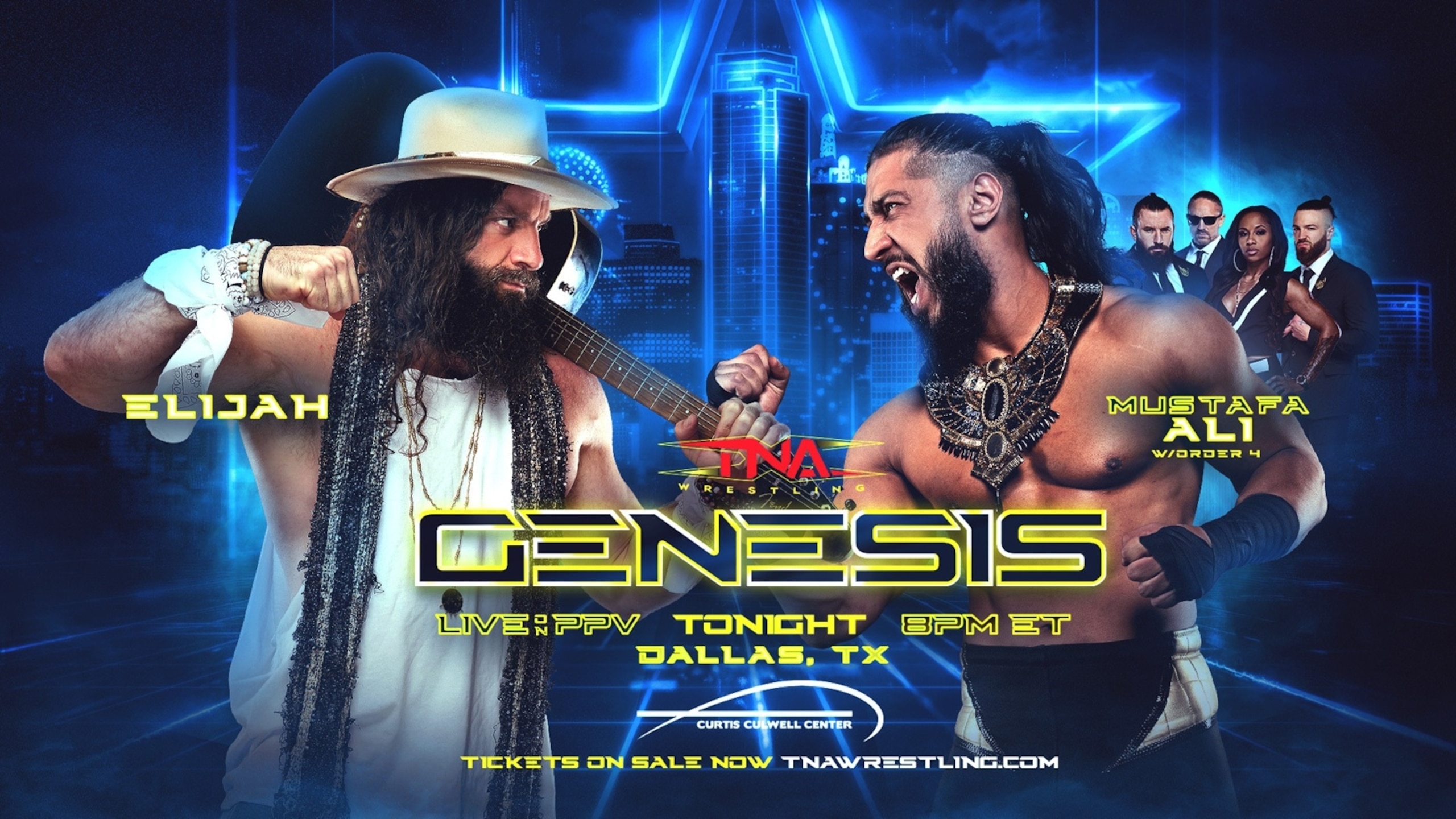 Elijah vs Mustafa Ali at TNA Genesis