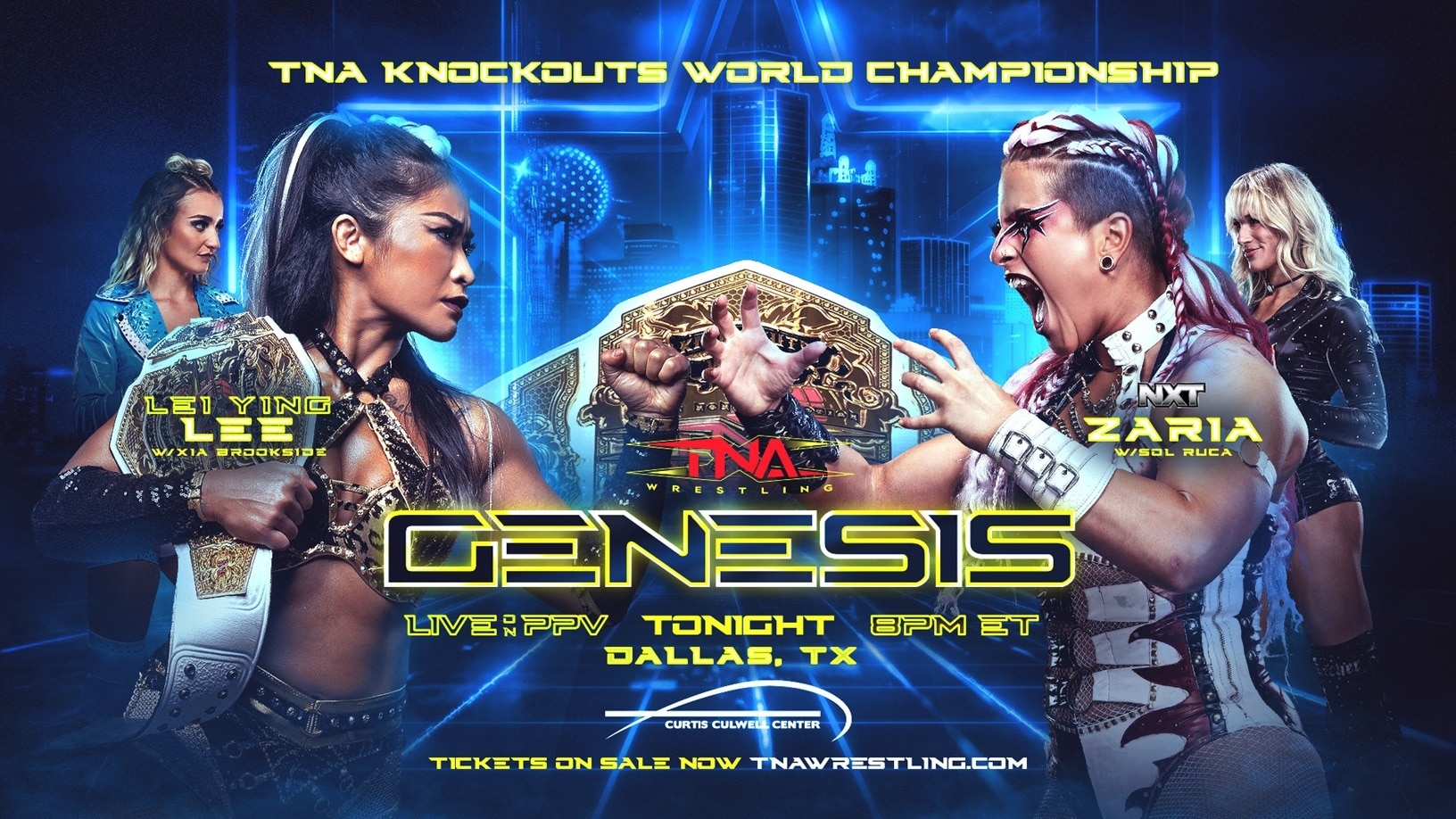 Lei Ying Lee vs. Zaria at TNA Genesis