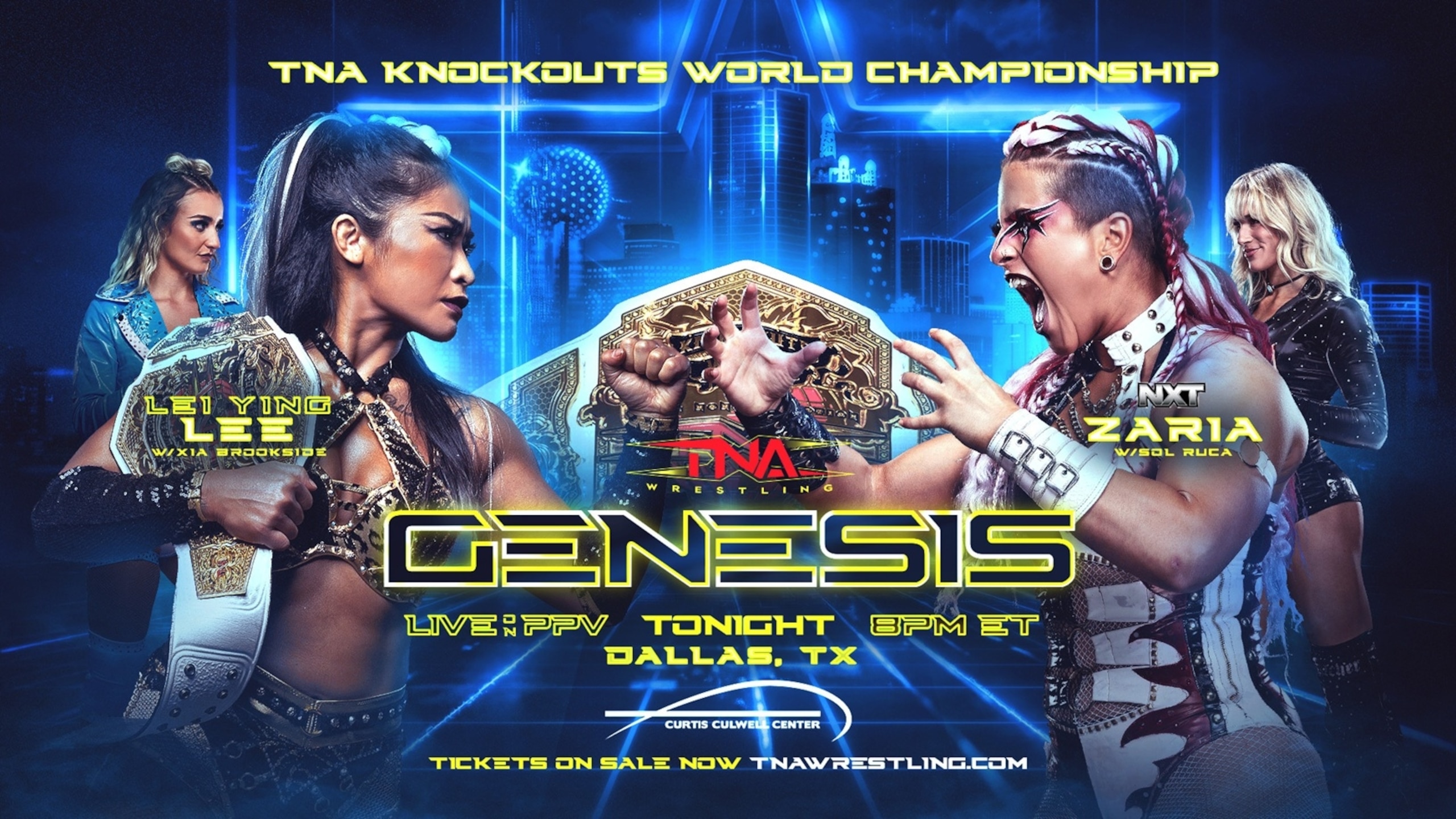 Lei Ying Lee vs. Zaria at TNA Genesis