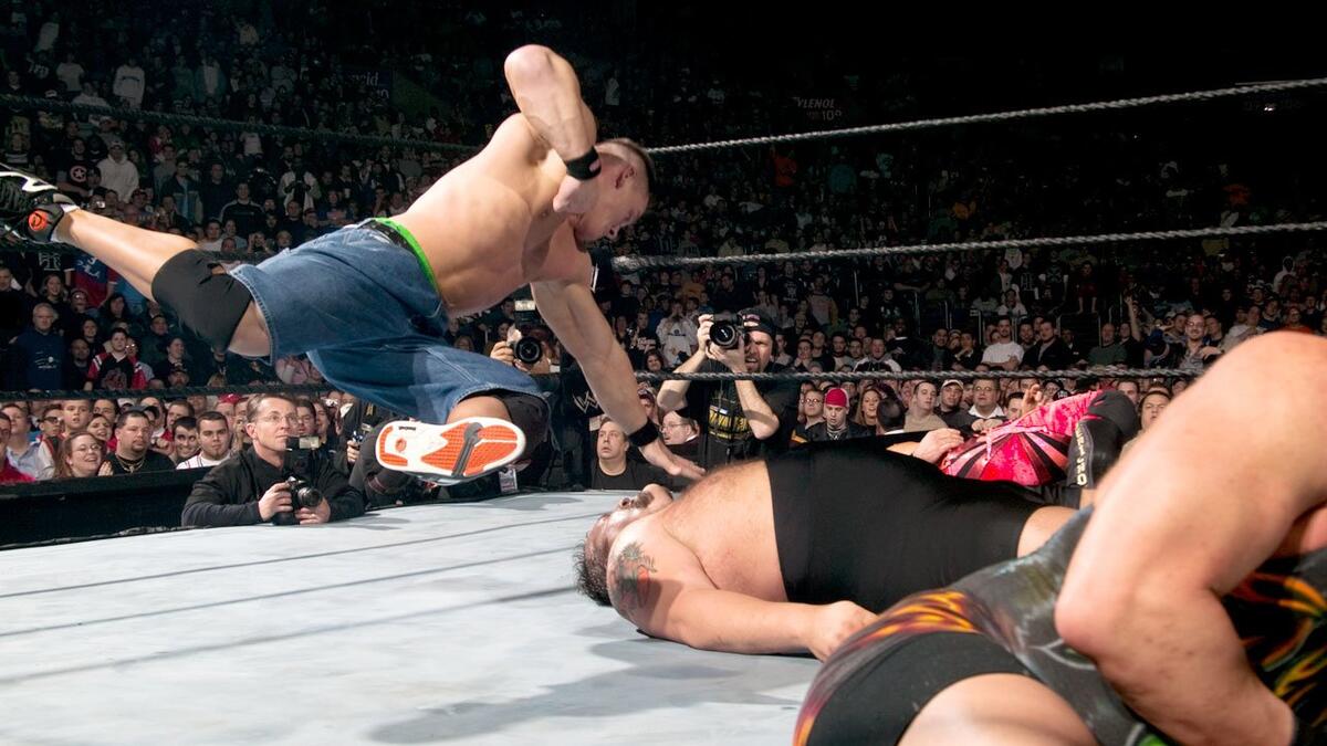 John Cena at the 2004 WWE Royal Rumble