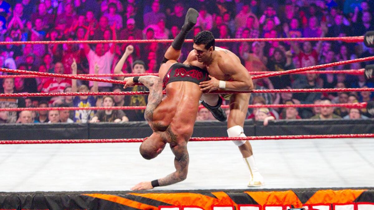 Alberto Del Rio in the 2011 WWE Royal Rumble Match