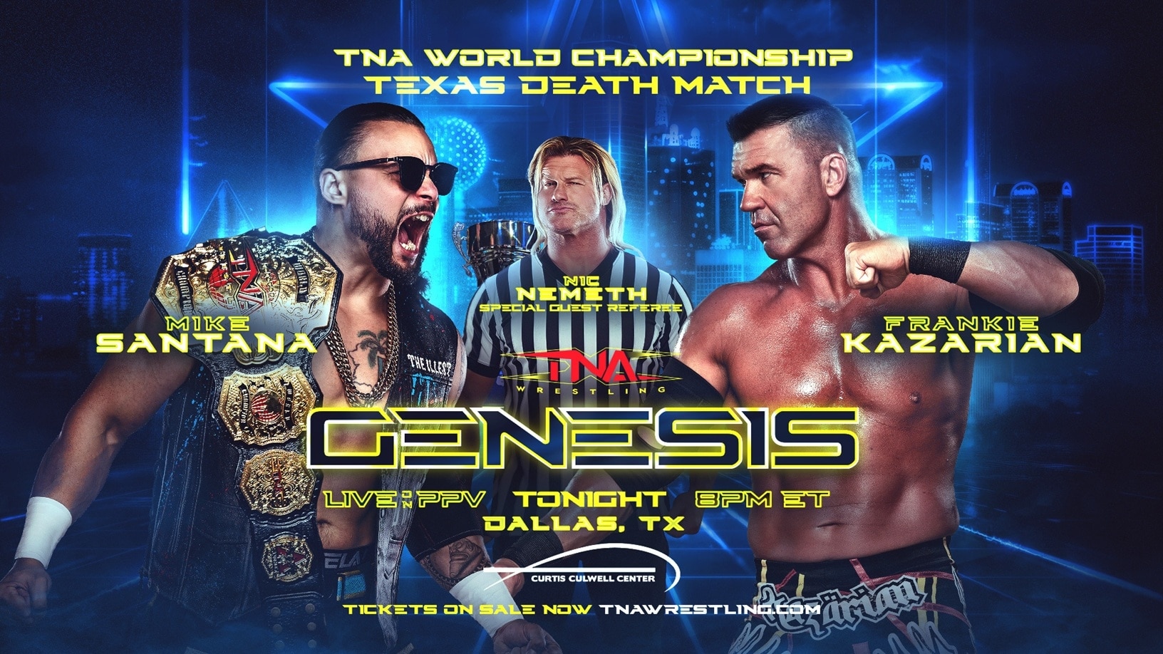 Mike Santana vs. Frankie Kazarian at TNA Genesis