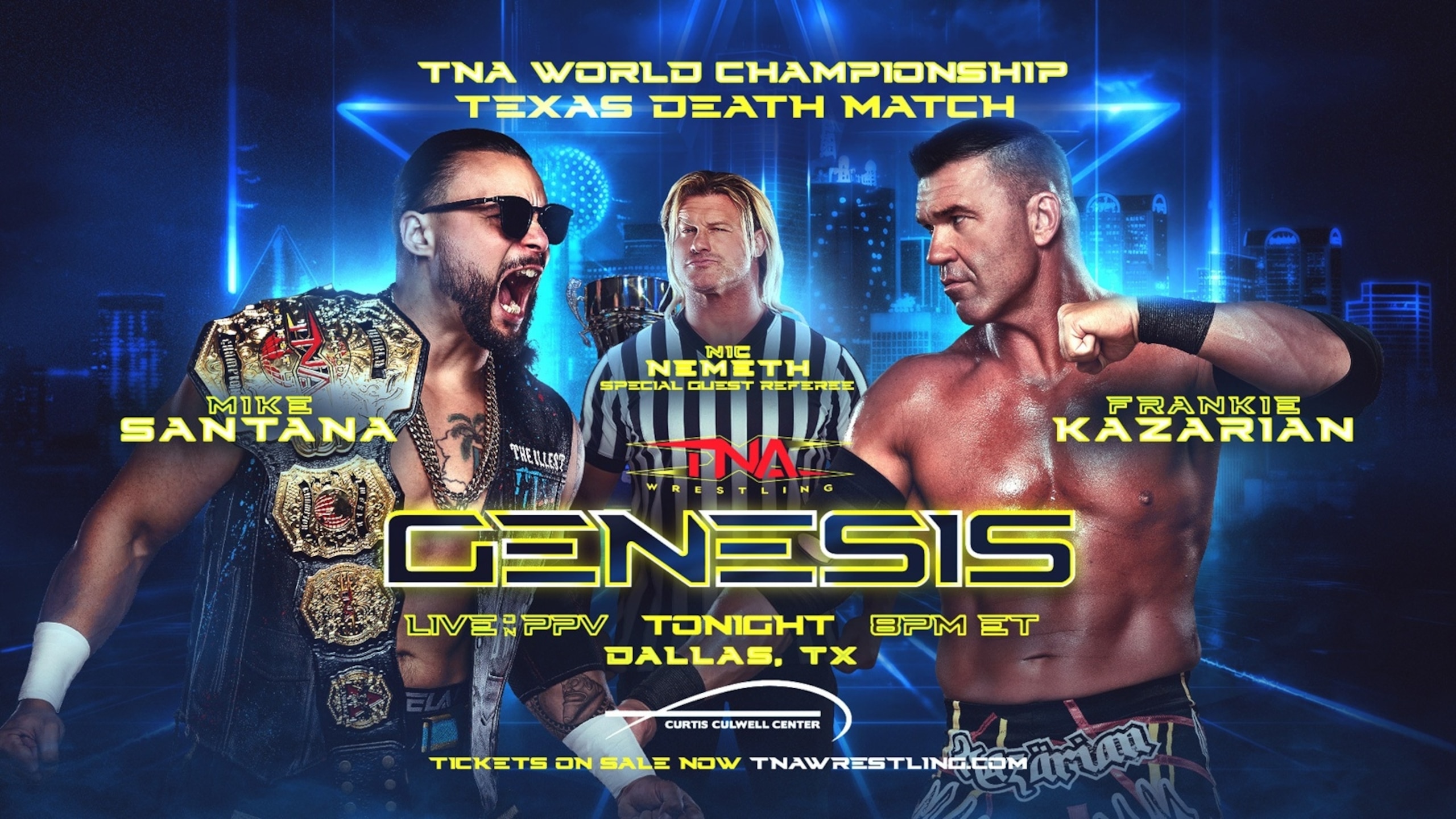 Mike Santana vs. Frankie Kazarian at TNA Genesis