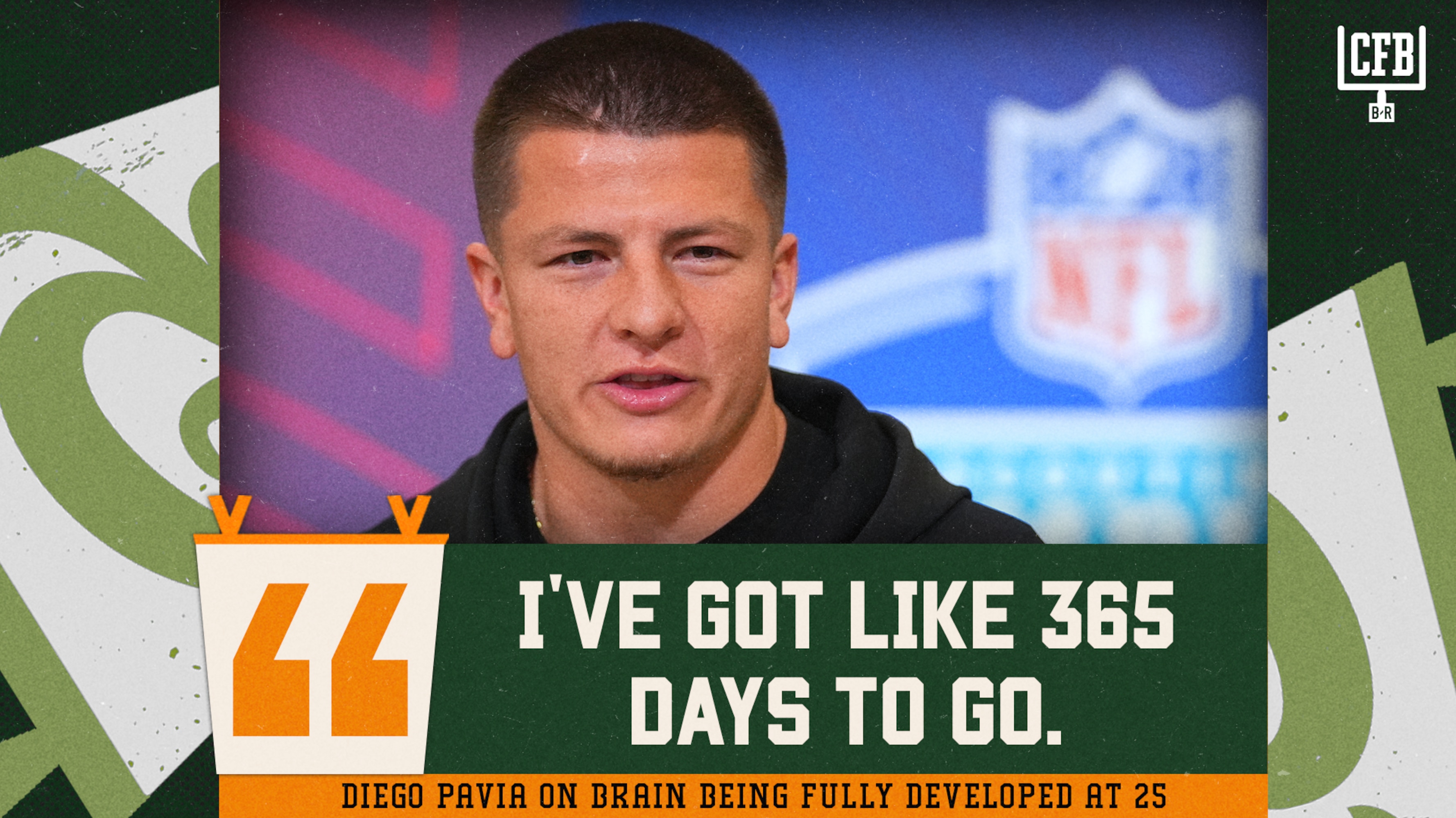Diego Pavia Jokes His Brain Hasn't Fully Developed, Talks Maturity Concerns at NFL Combine