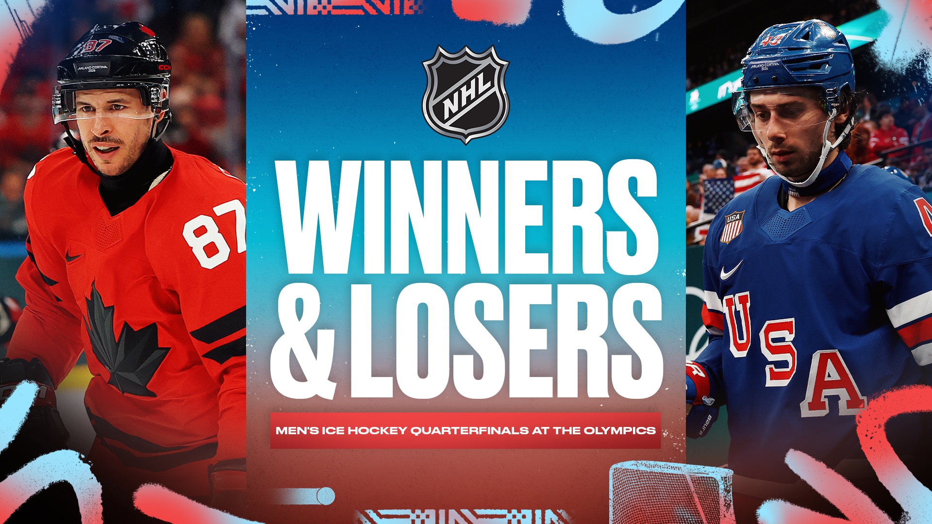 Winners and Losers of Olympics Quarterfinals