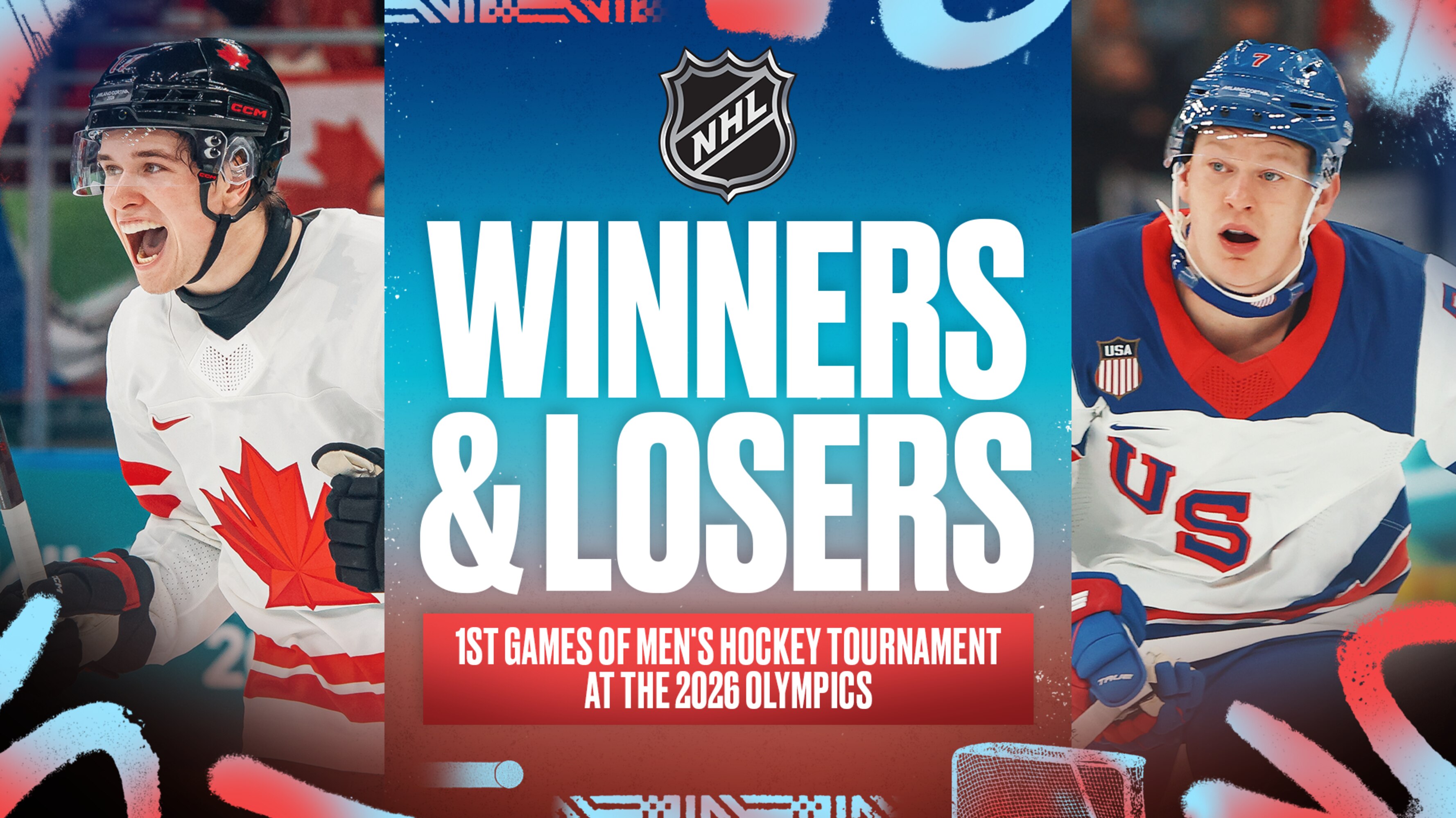 Winners and Losers Of 1st Games of Men's Hockey Tournament at the 2026 Olympics