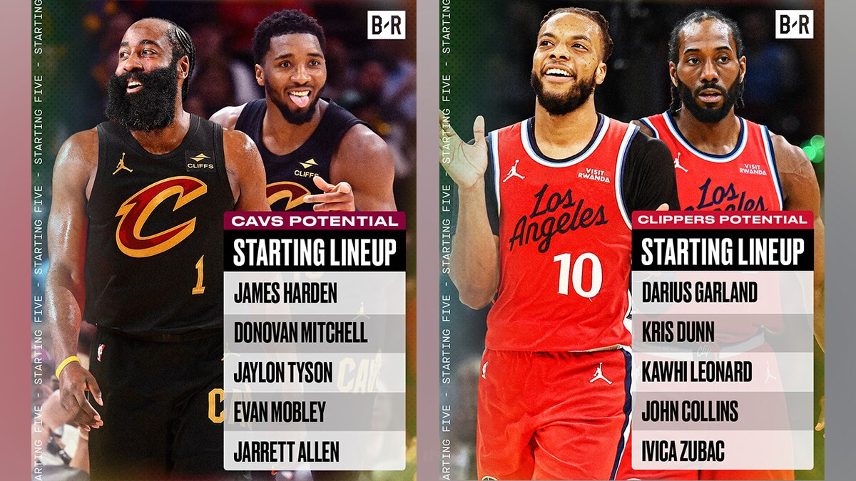 Cavs, Clippers Updated Rosters, Salary Cap After Reported James Harden ...
