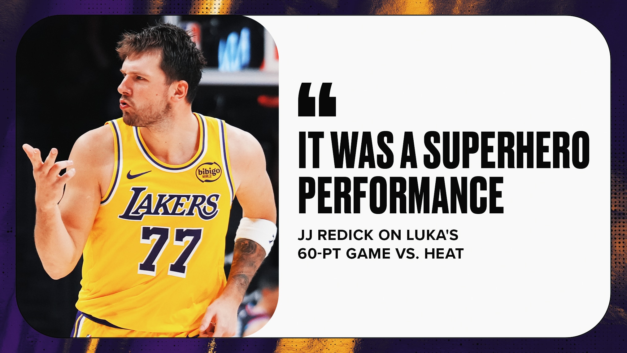 Luka Doncic 60 Points Sends Lakers Past Heat