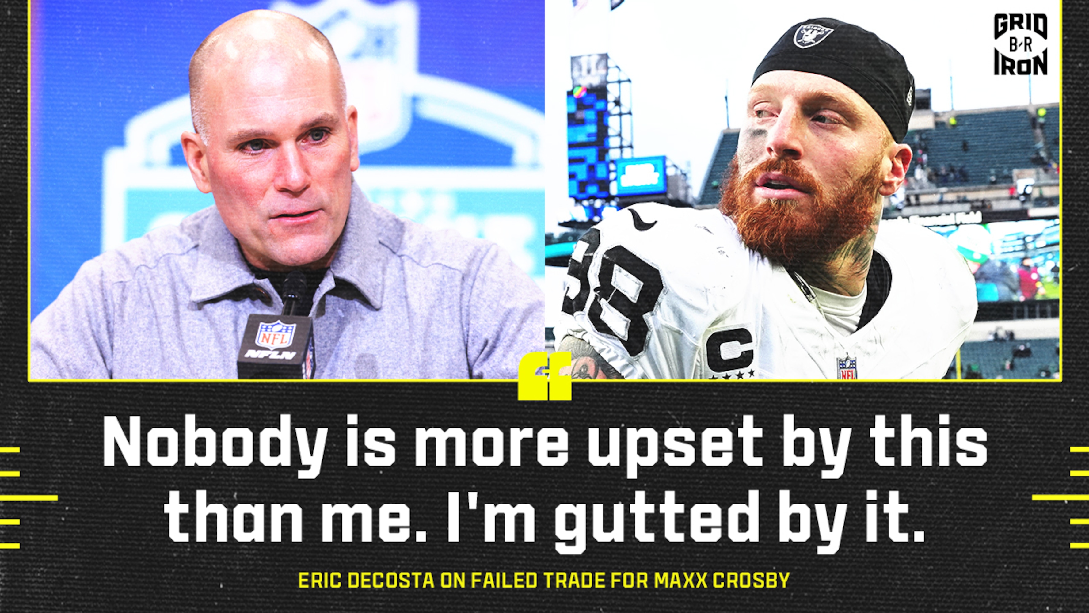 Ravens GM Eric DeCosta 'Gutted' by Failed Maxx Crosby Raiders Trade, Talks Trey Hendrickson Contract