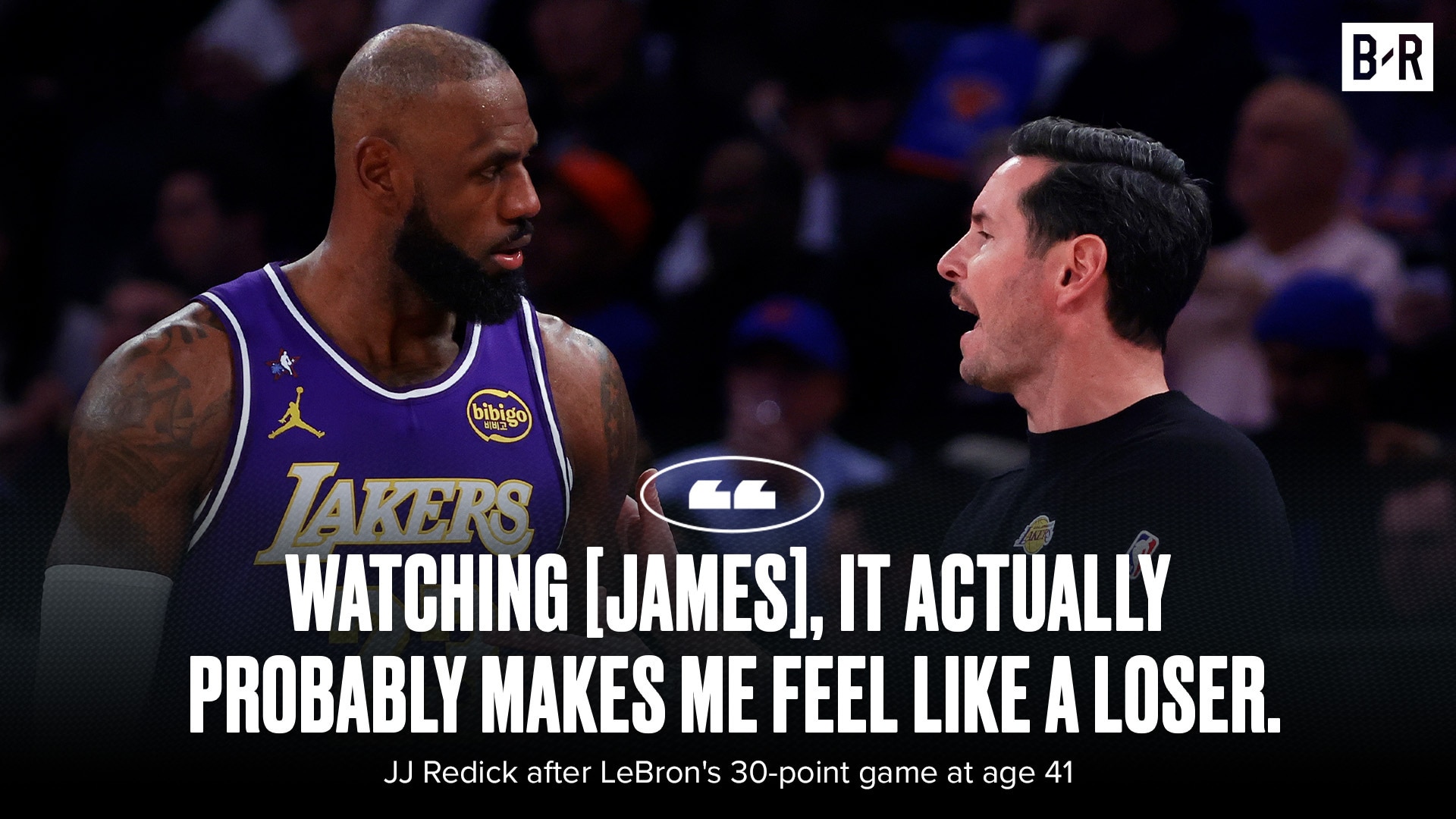 JJ Redick Says Watching LeBron James Makes Him a Loser