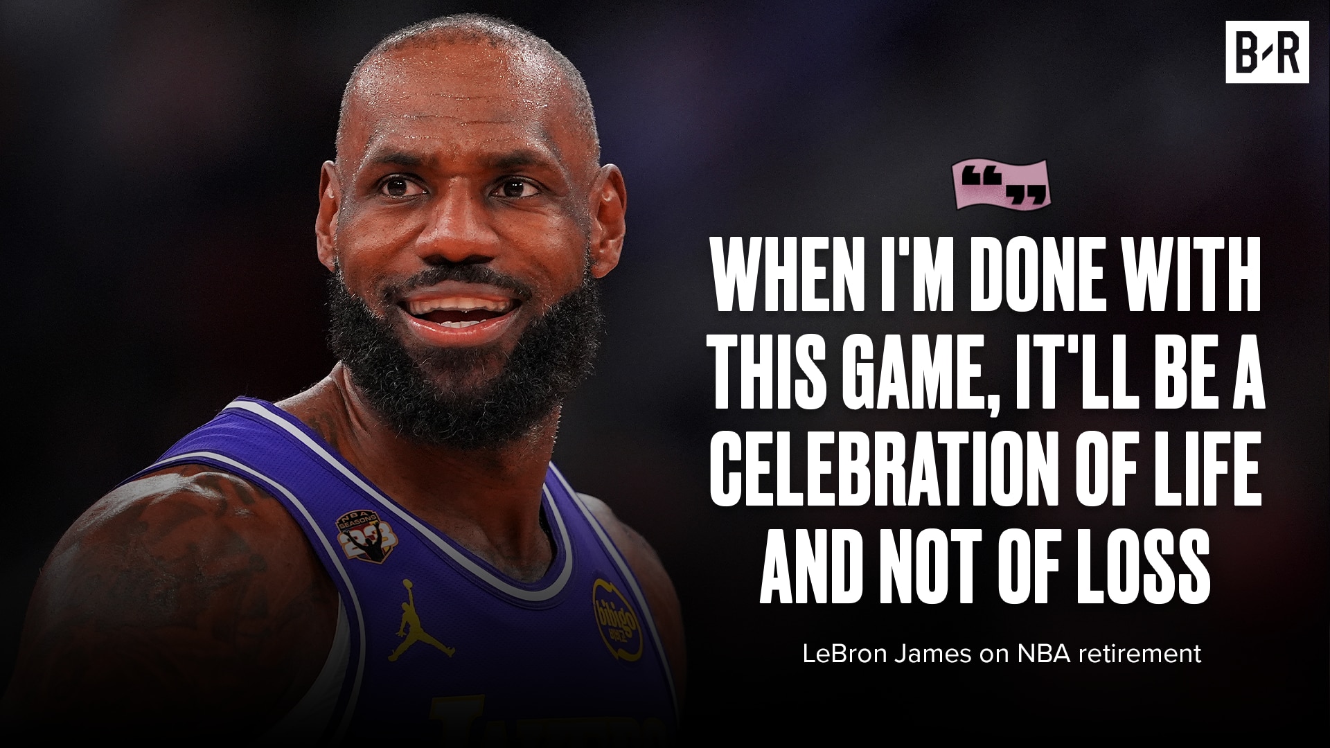 LeBron James Teases Emotional Lakers Retirement