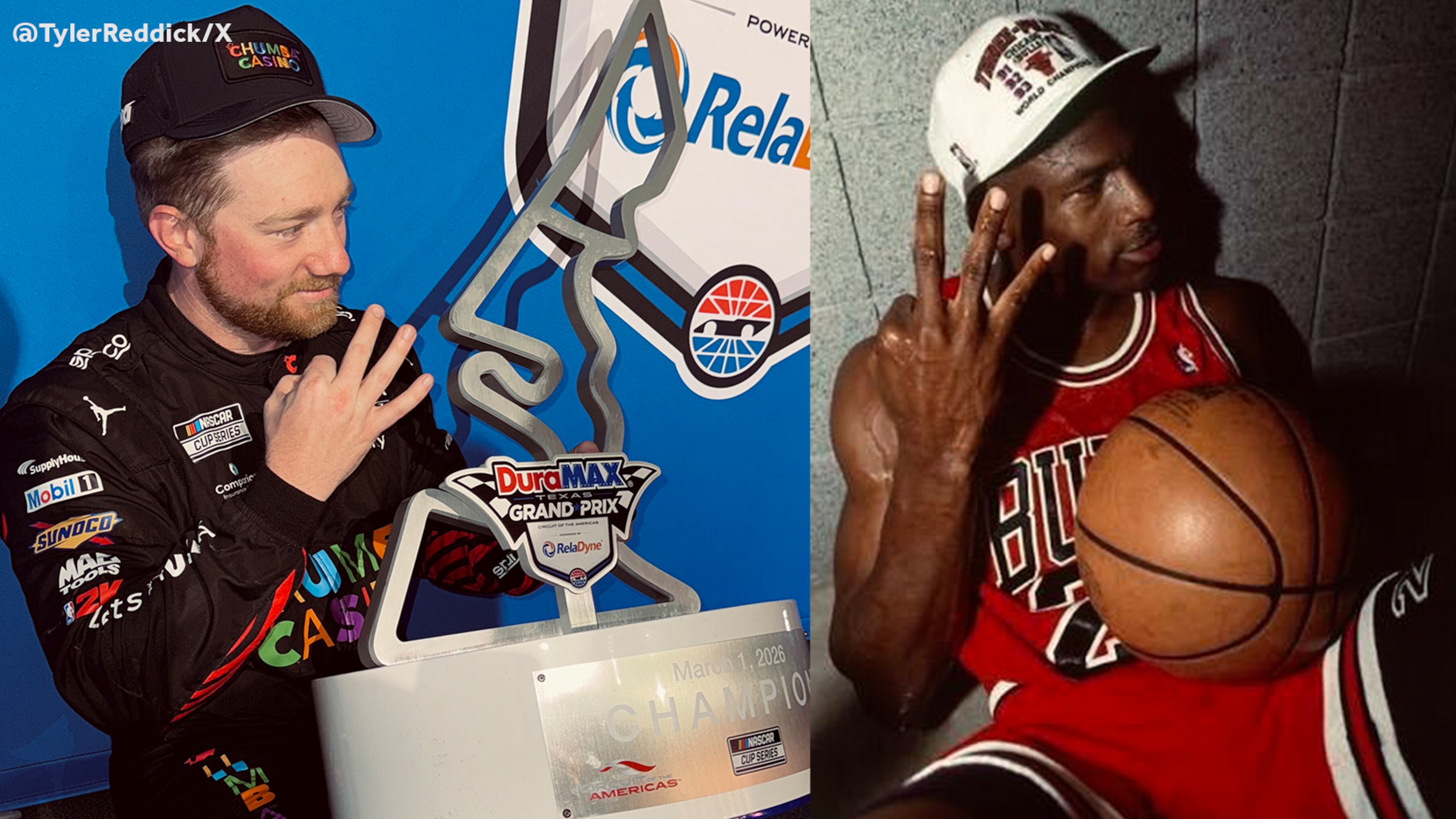 Michael Jordan Celebrates on Video as Reddick Makes History, NASCAR ...