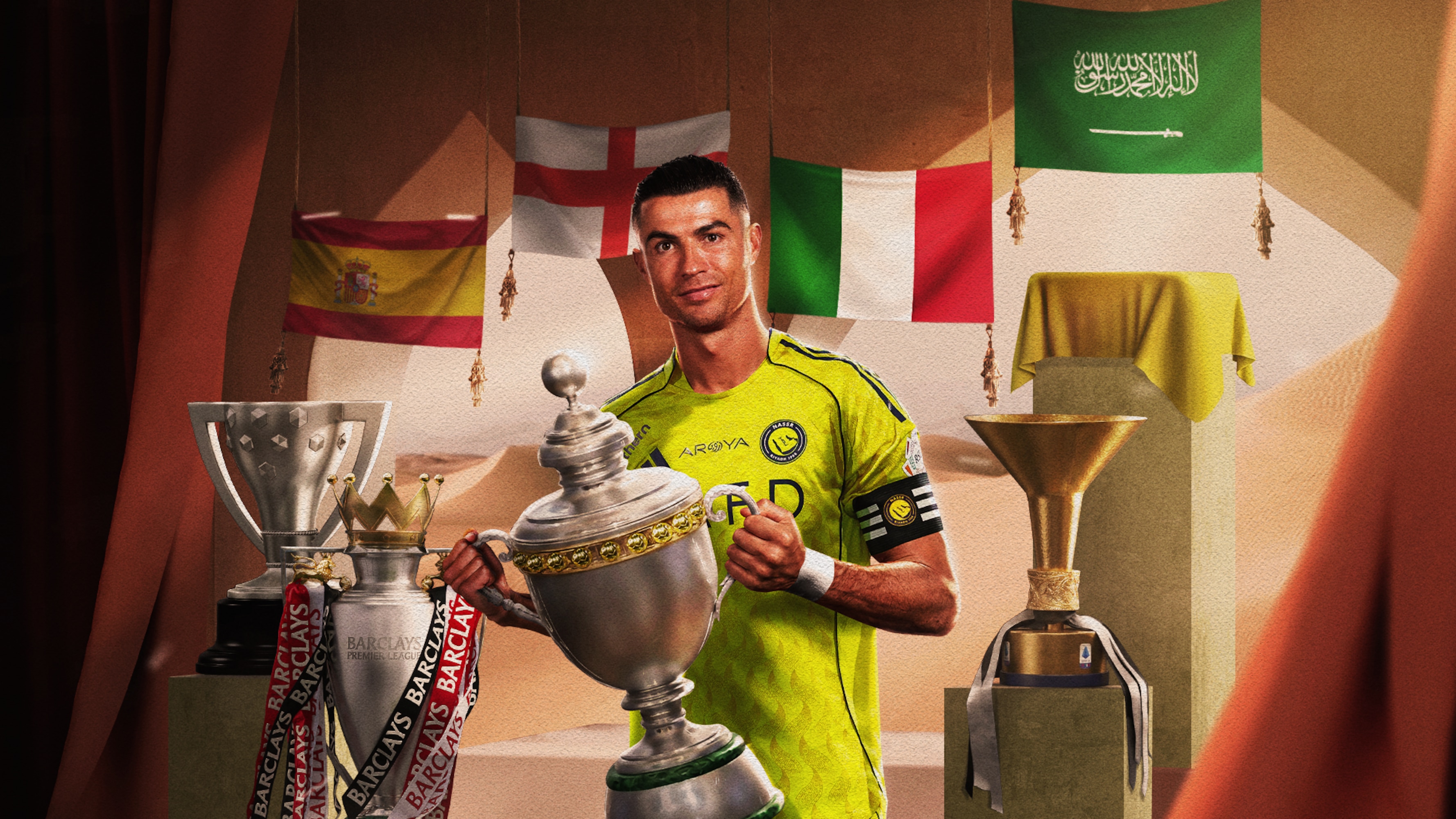 Cristiano Ronaldo Wins 1st Al-Nassr Trophy After Clinching 2026 Saudi Pro League Title