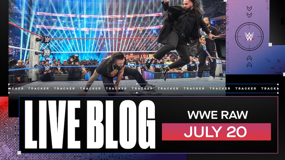 WWE Raw Live Updates, Results and Highlights From July 20